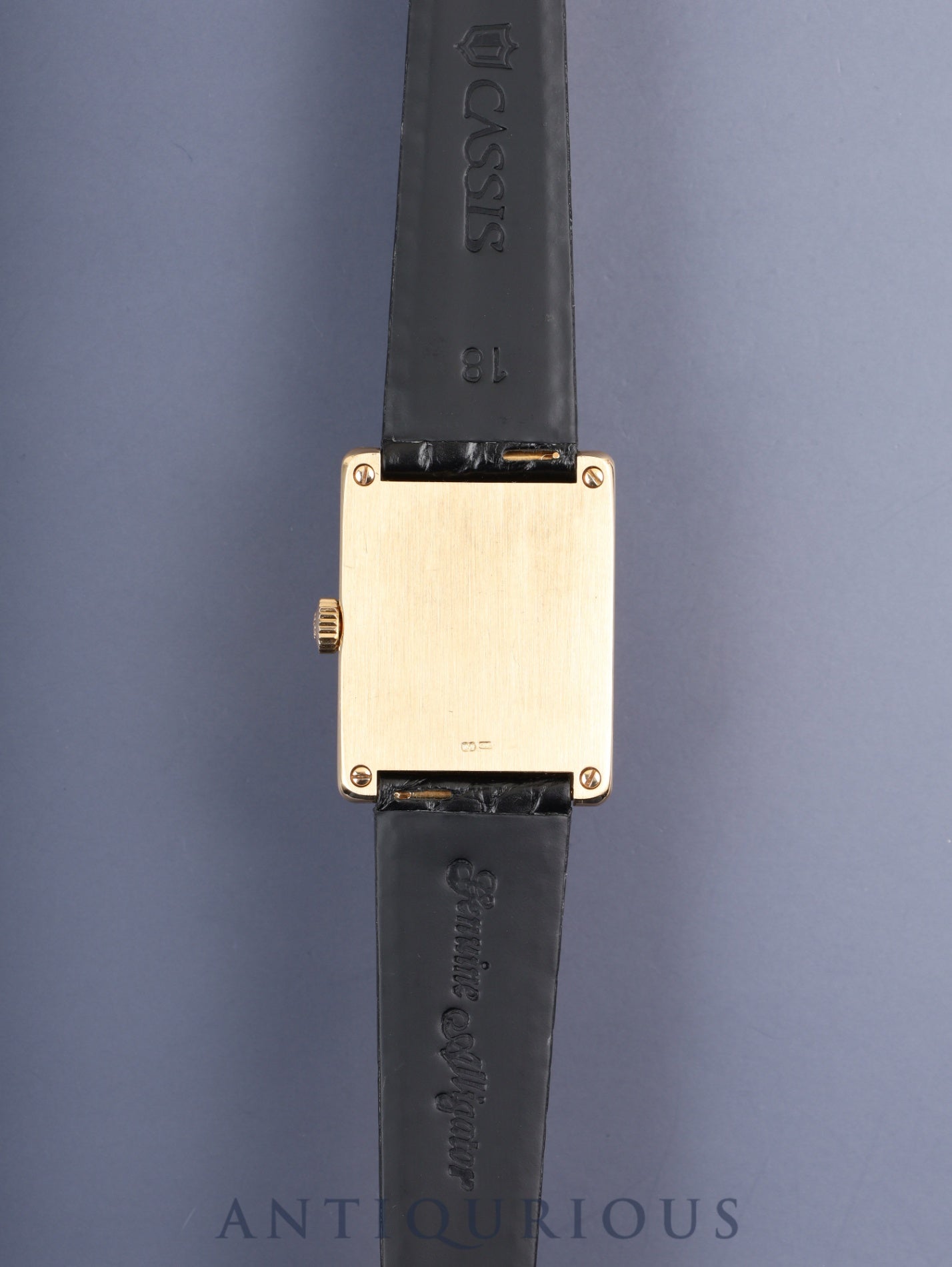 Patek Philippe Gondolo 5010 Manual Winding Caliber 215 750YG Leather Strap with Genuine Buckle (750YG) White Roman Dial Box Warranty Card (1994) Overhauled