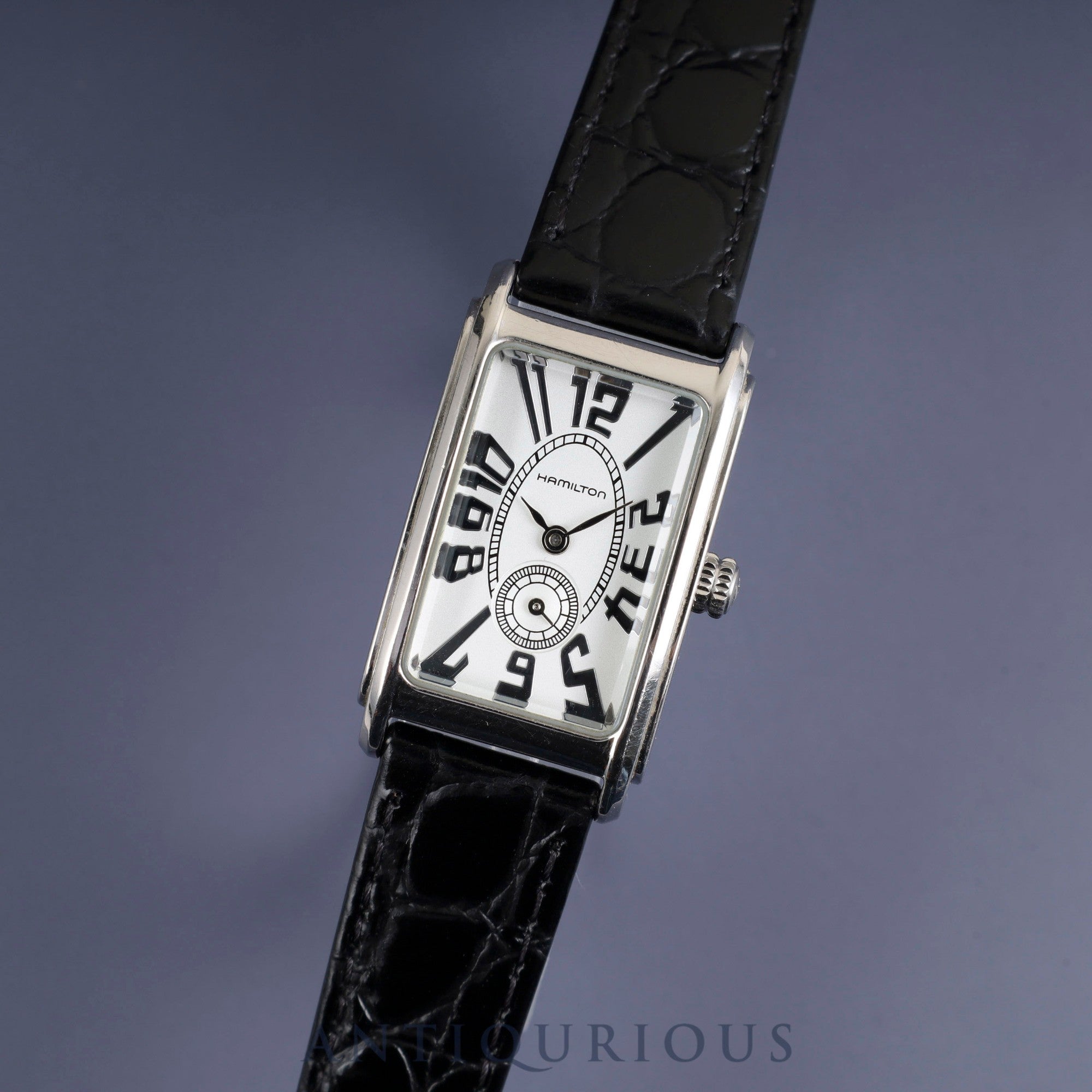 Hamilton Ardmore H112110 / 980.153 Quartz Cal.980.153 SS Leather Third party buckle (SS) Silver dial Overhauled