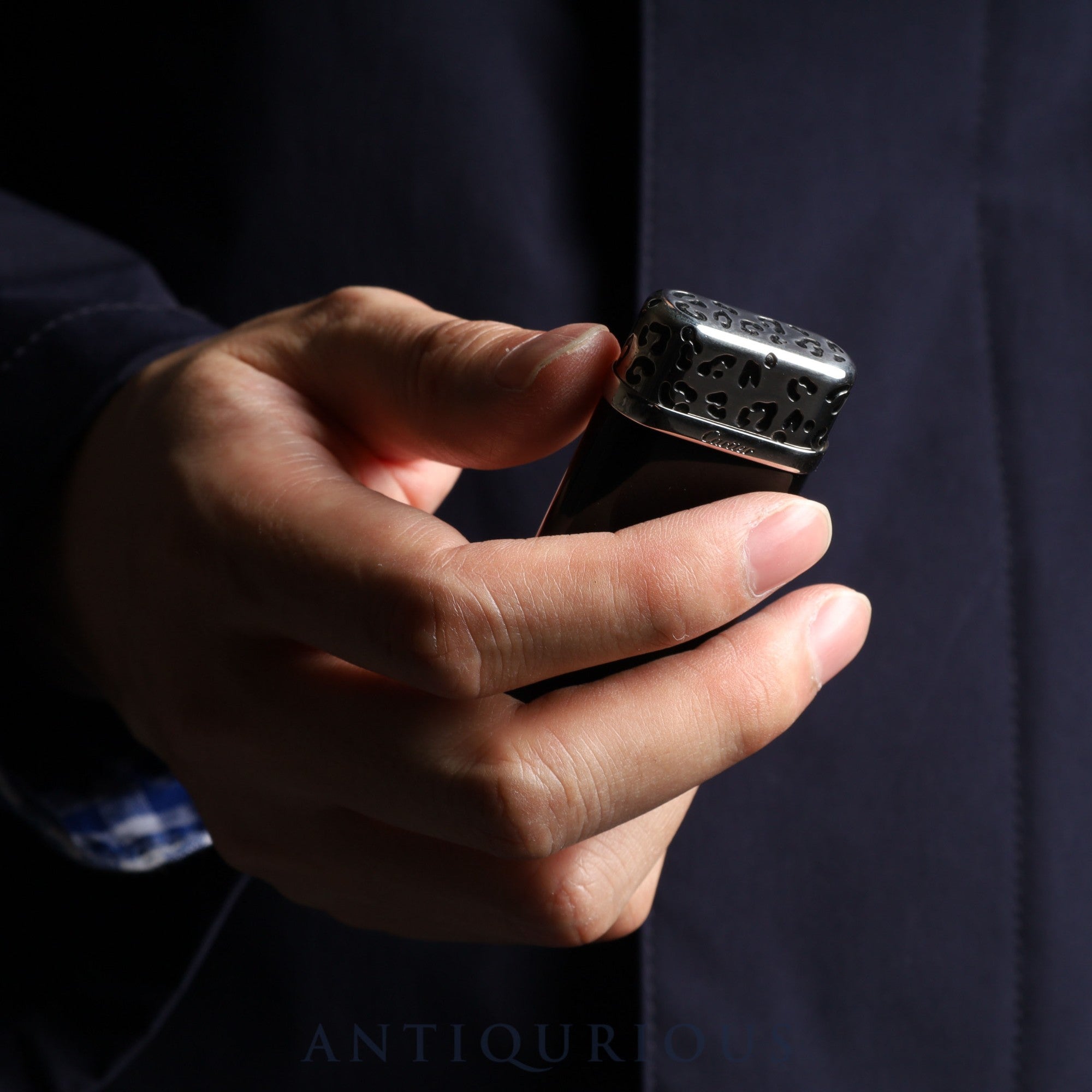 Cartier Lighter CA120149 Pasha de Cartier Panther Black Box