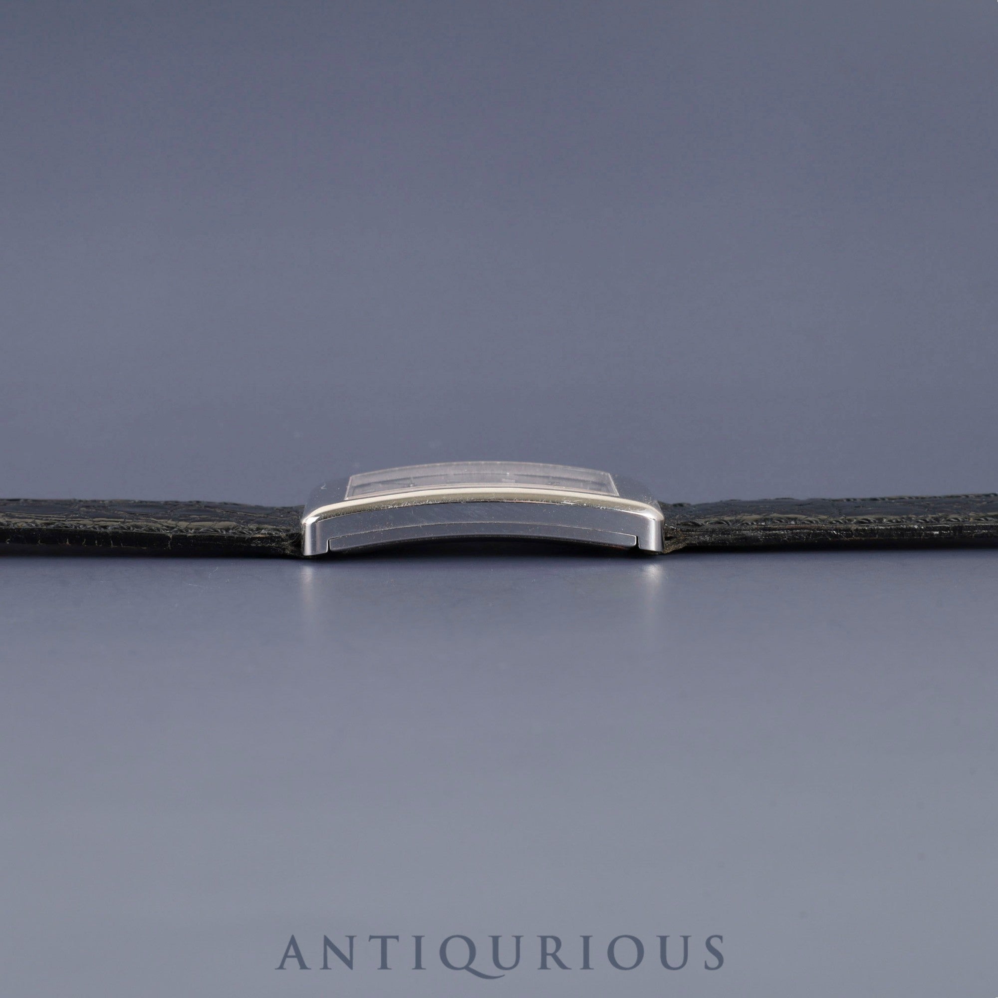 ショパール デュアルタイム 2240 クォーツ Cal.- 18K 純正革ベルト 純正尾錠(SS) シルバー文字盤 オーバーホール済み