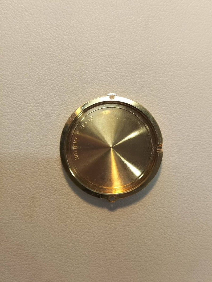 カルティエ マスト ヴァンドーム VLC SM 18 クォーツ Cal.81 SV925 革 純正尾錠(GP)ブラックローマン文字盤 箱 オーバーホール済み