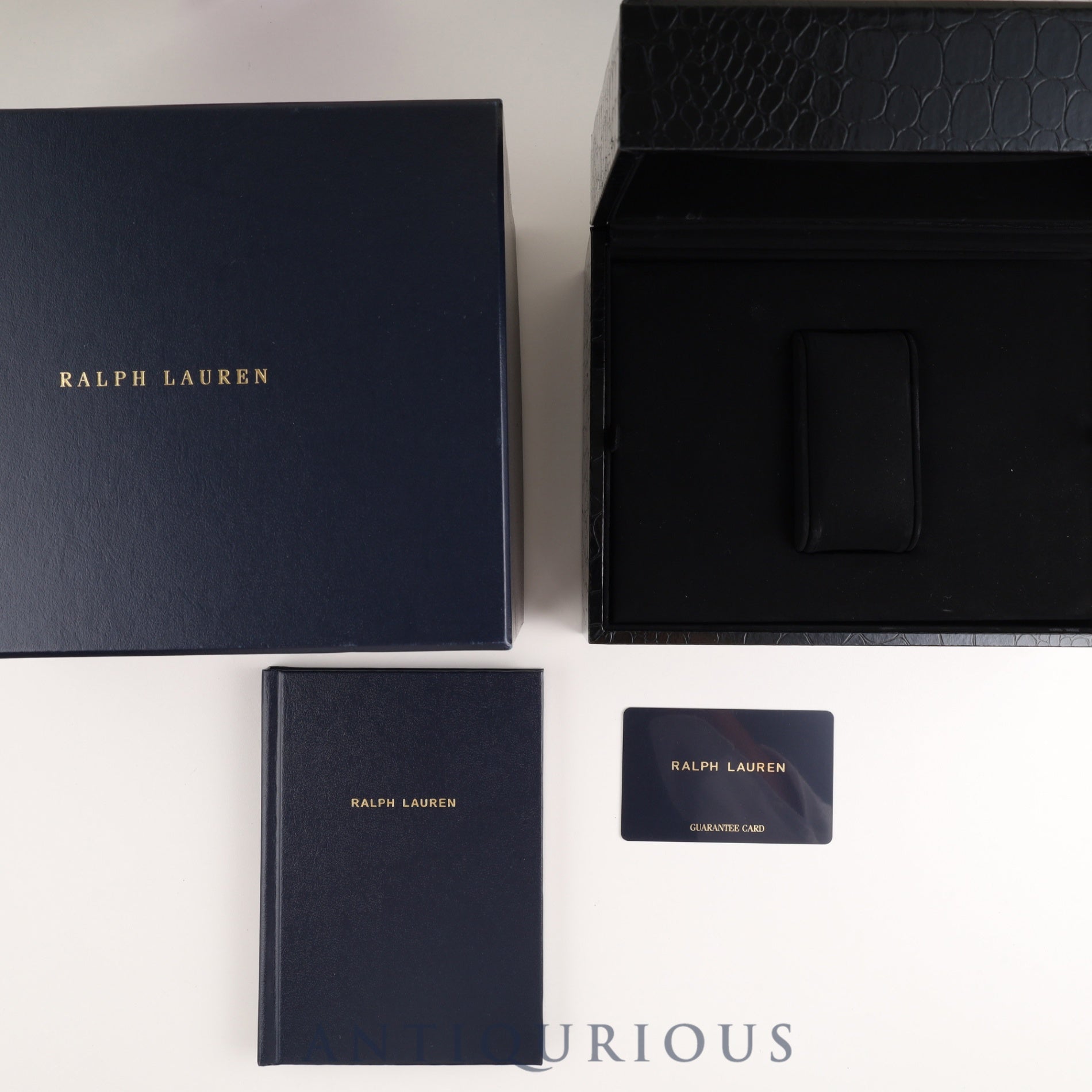 Ralph Lauren Slim Classic 867 K01500 Automatic Caliber RL300-1 Stainless Steel Leather Strap with Genuine Stainless Steel Buckle, Black Dial, Box, Warranty (2024) Overhauled