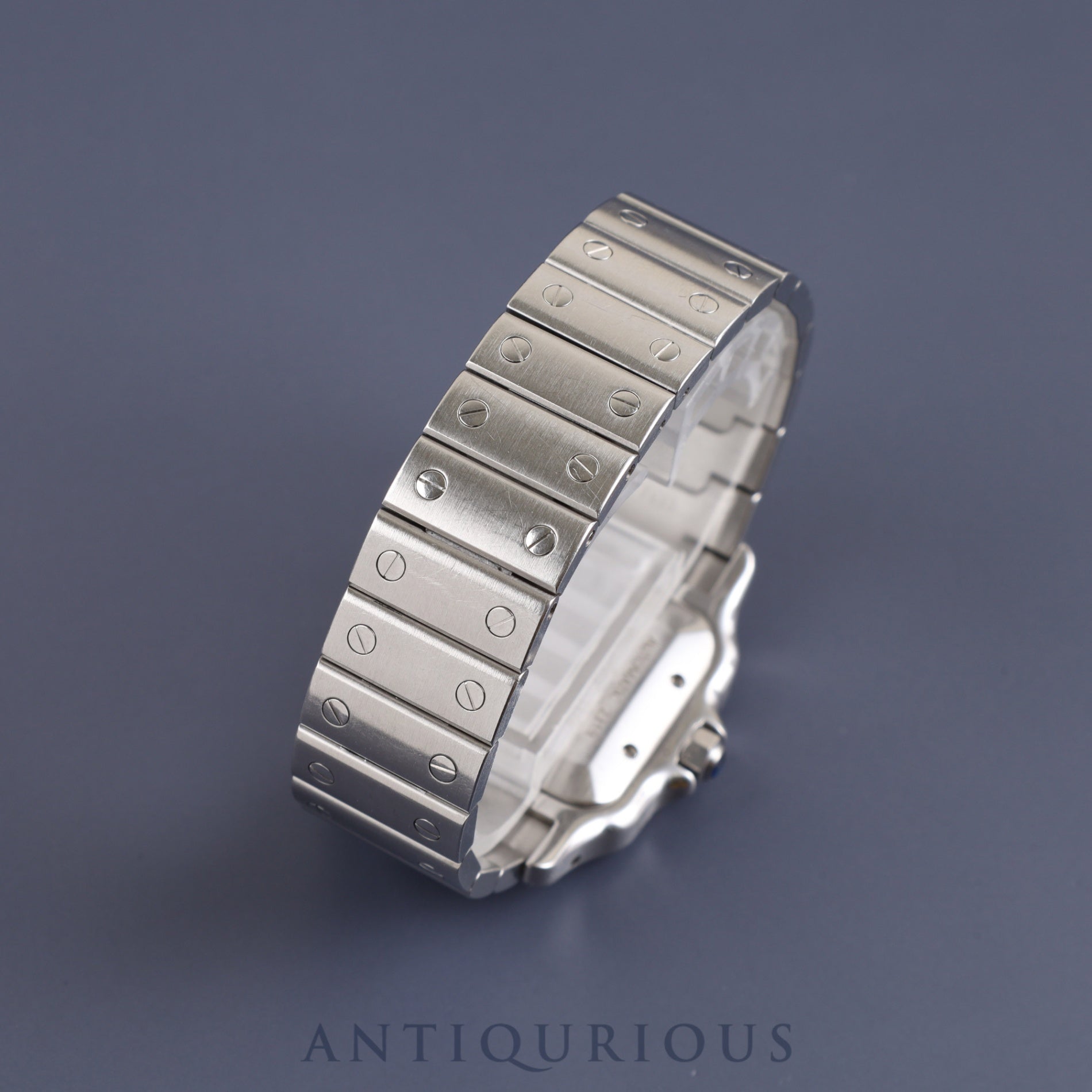 Cartier Santos Galbee LM 2319 Automatic Cal.381A SS SS Gray Roman Dial Overhauled
