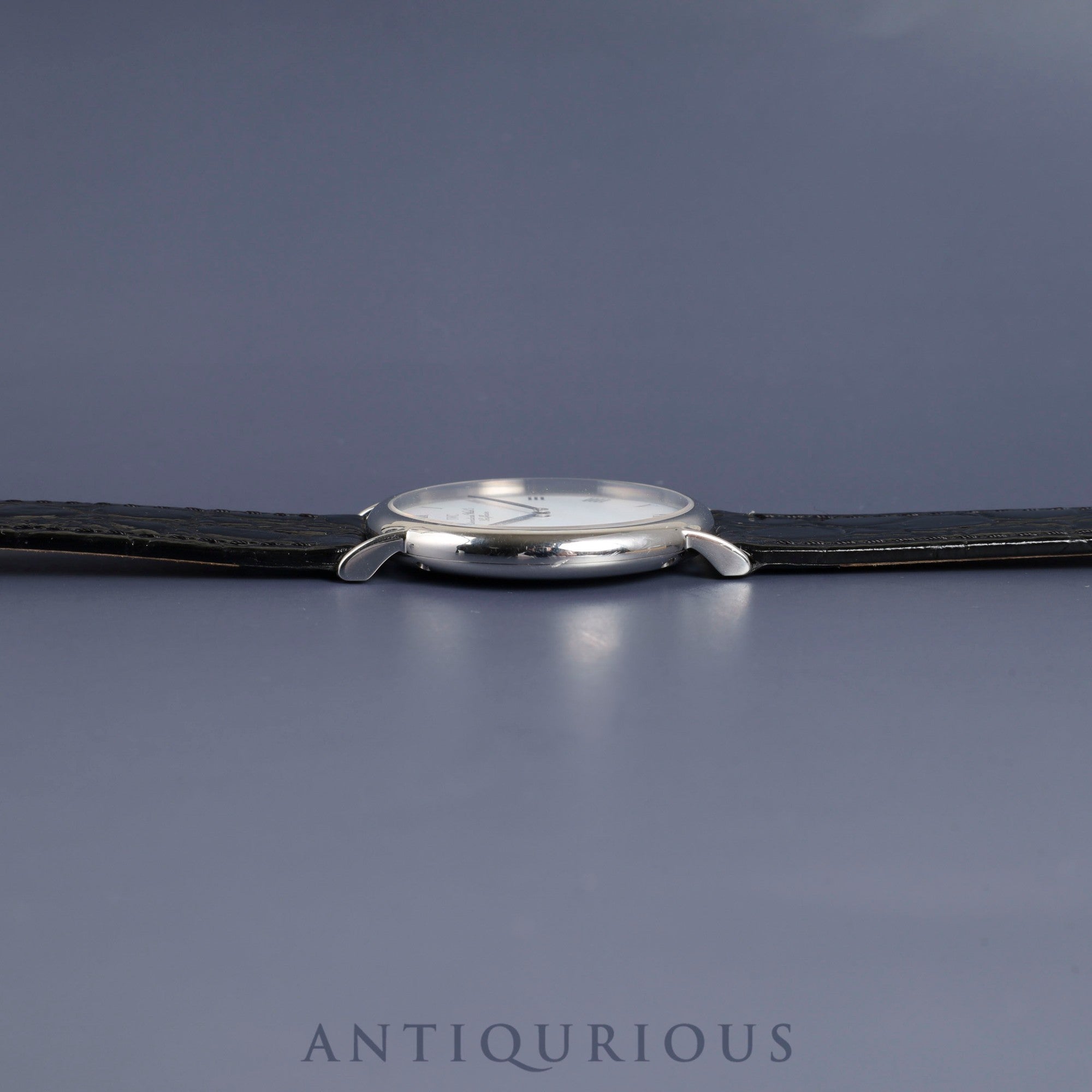 IWC Portofino 3331 Quartz Cal.IWC 22105 SS Leather Genuine Buckle (SS) White Dial Overhauled IWC