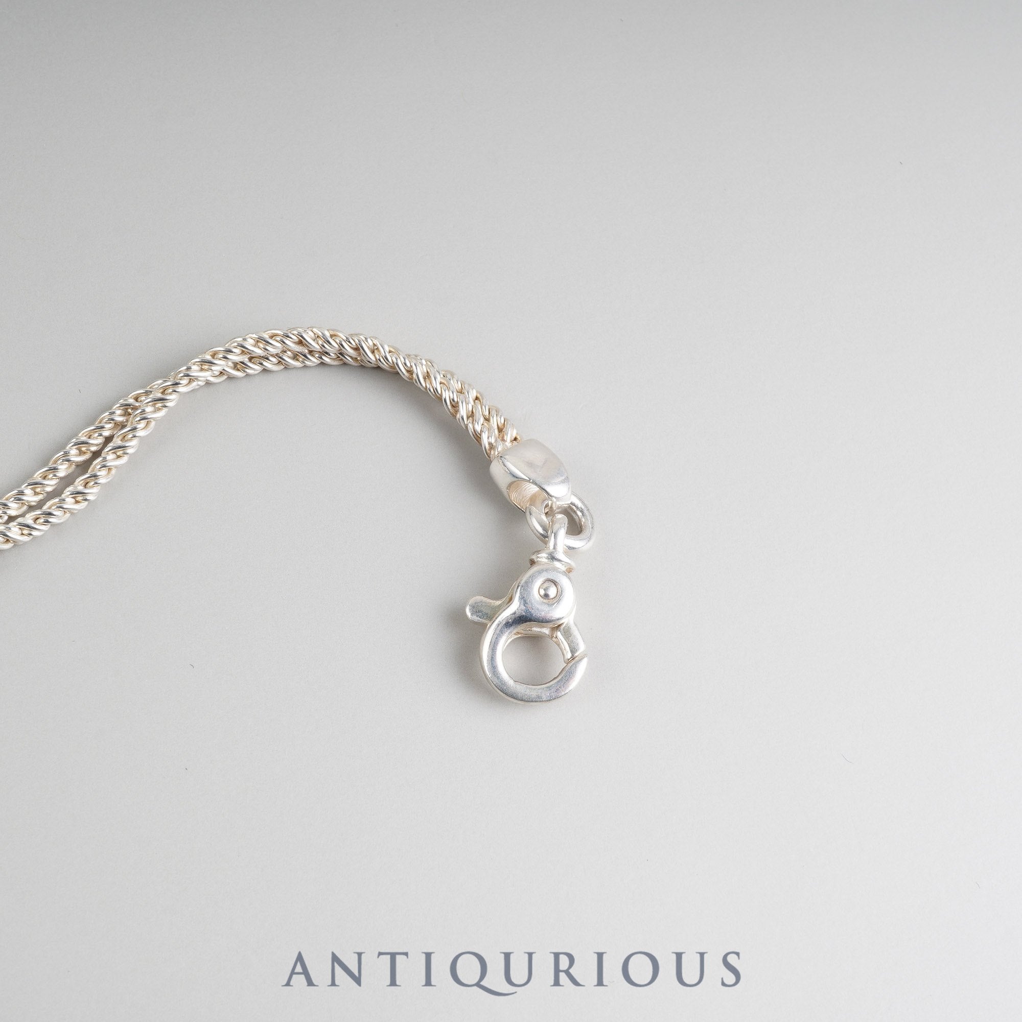 ティファニー ブレスレット センターノットダブルロープ SV925