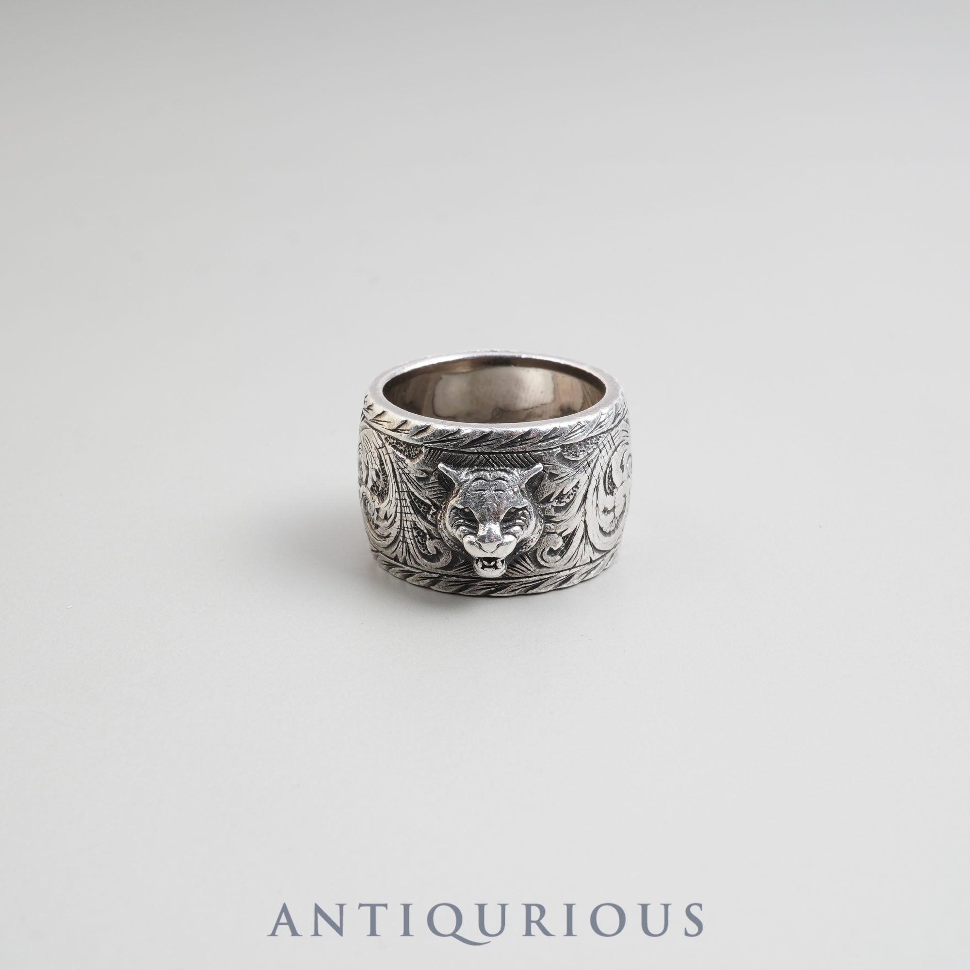 gucci ring tiger head