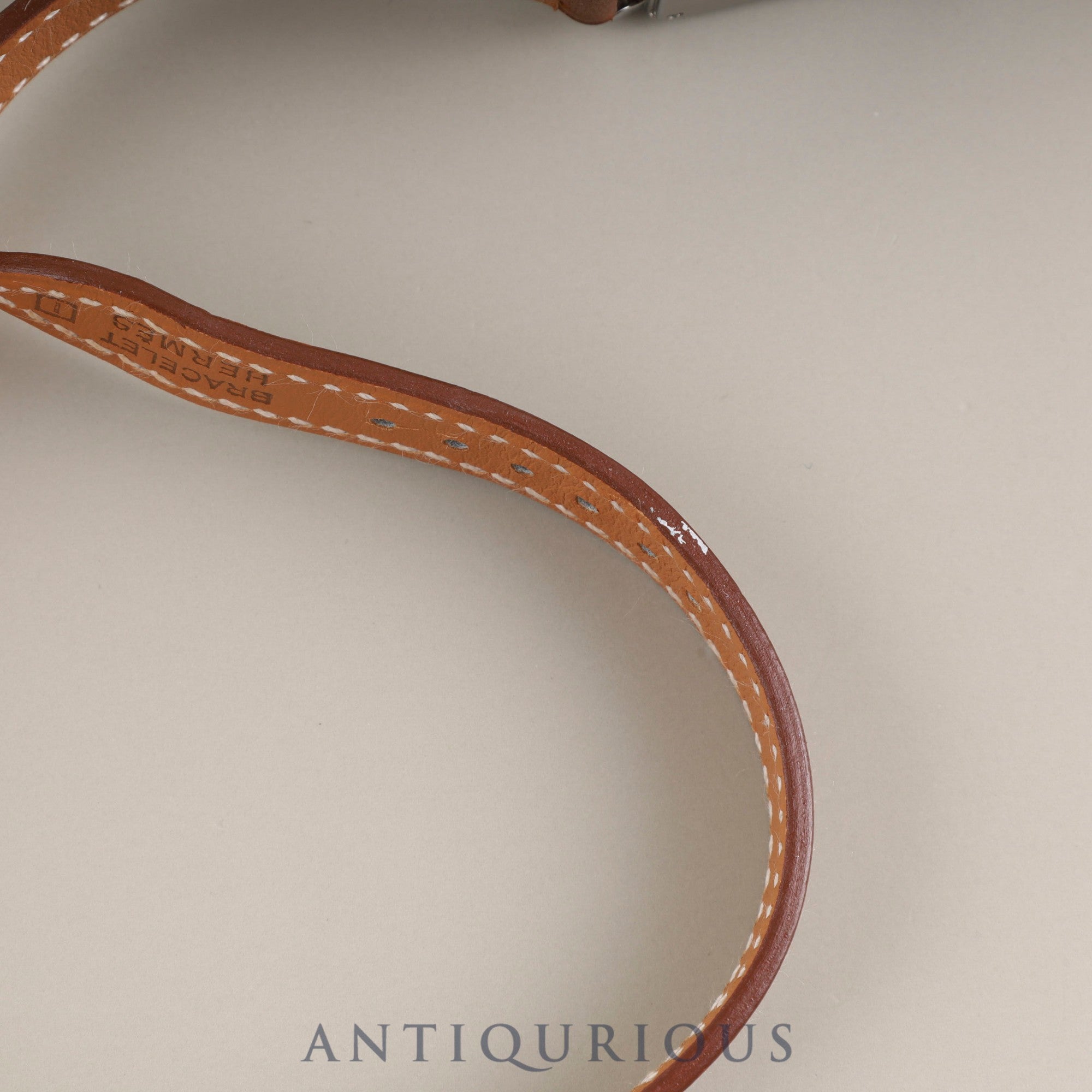 エルメス ケープコッド CC1.210 クォーツ Cal.976.001 SS 純正革ベルト 純正尾錠(SS) シルバー文字盤 箱 冊子 保証書(2006年)オーバーホール済み