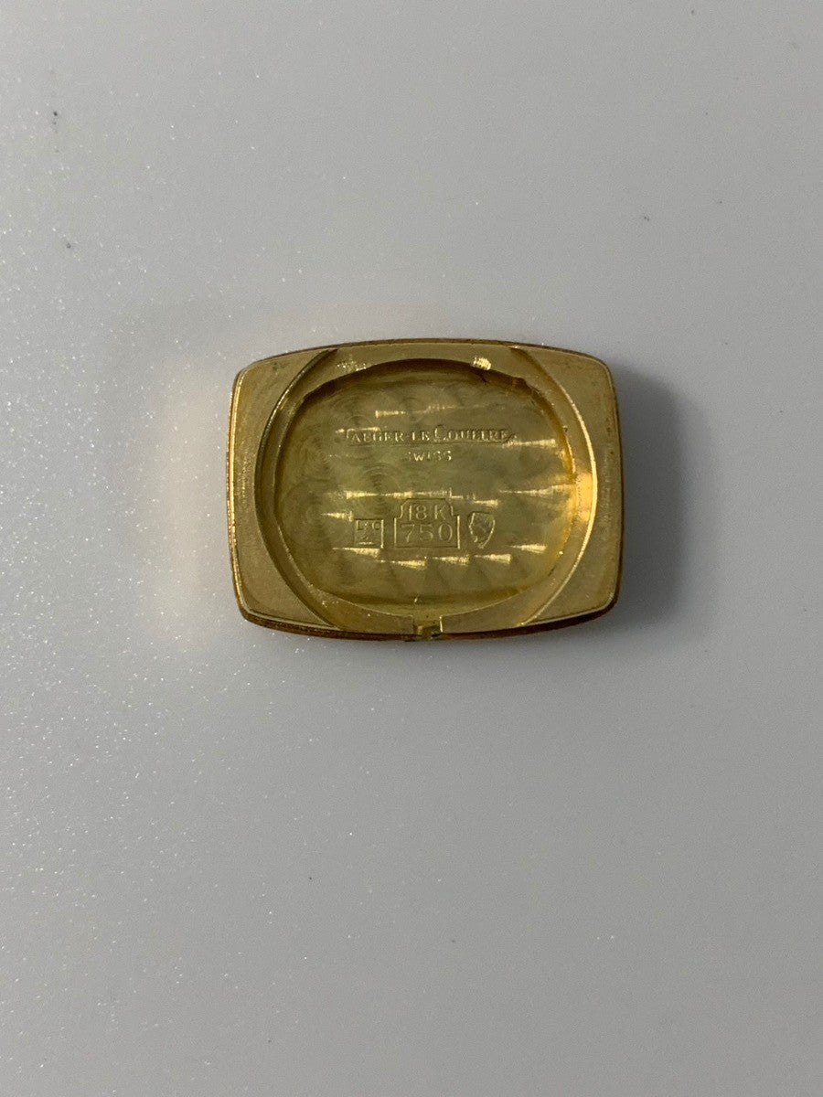 Jaeger-LeCoultre Driver's Watch Etrier 6147.21 Manual Winding Caliber 750 Leather Strap with Genuine GP Buckle White Roman Dial Overhauled