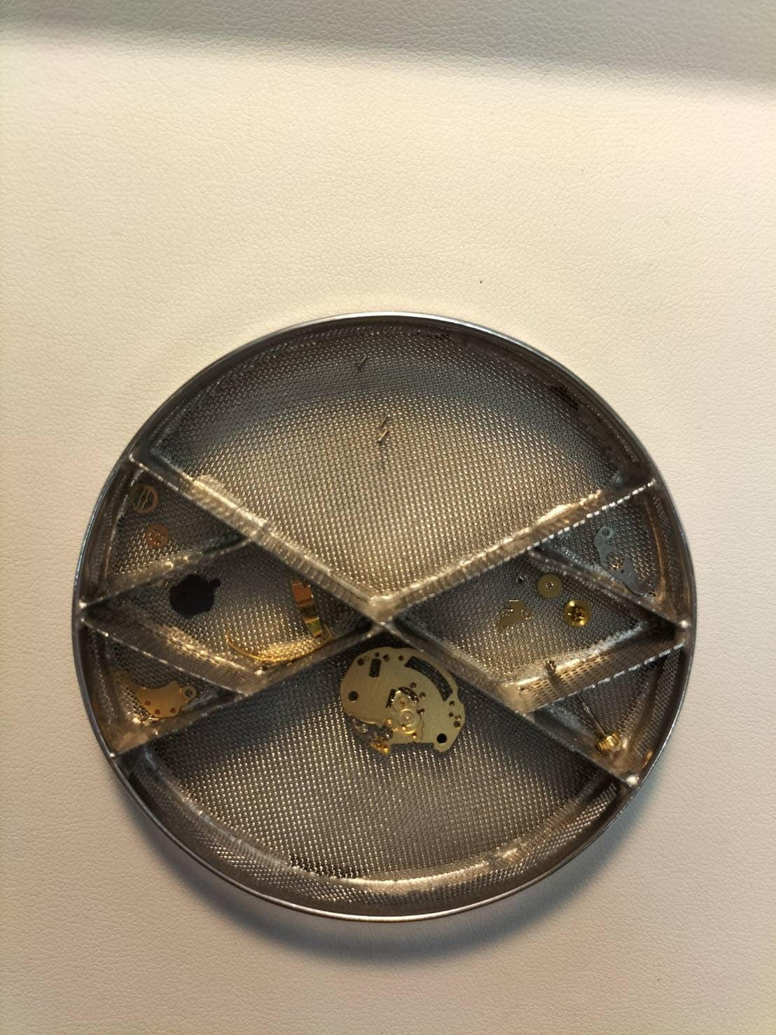 エルメス ラリー RA1.240 クォーツ Cal.976.001 SS/GP SS/GP ホワイト文字盤 オーバーホール済み