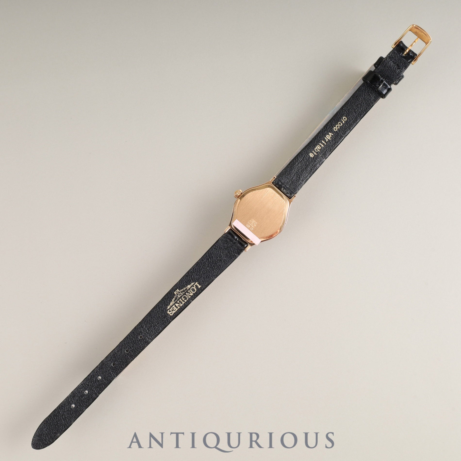 ロンジン ラ ヴィソント L5 184 9 クォーツ Cal.L963.2 750 純正革ベルト 純正尾錠(SS) ホワイトアラビア文字盤 オーバーホール済み