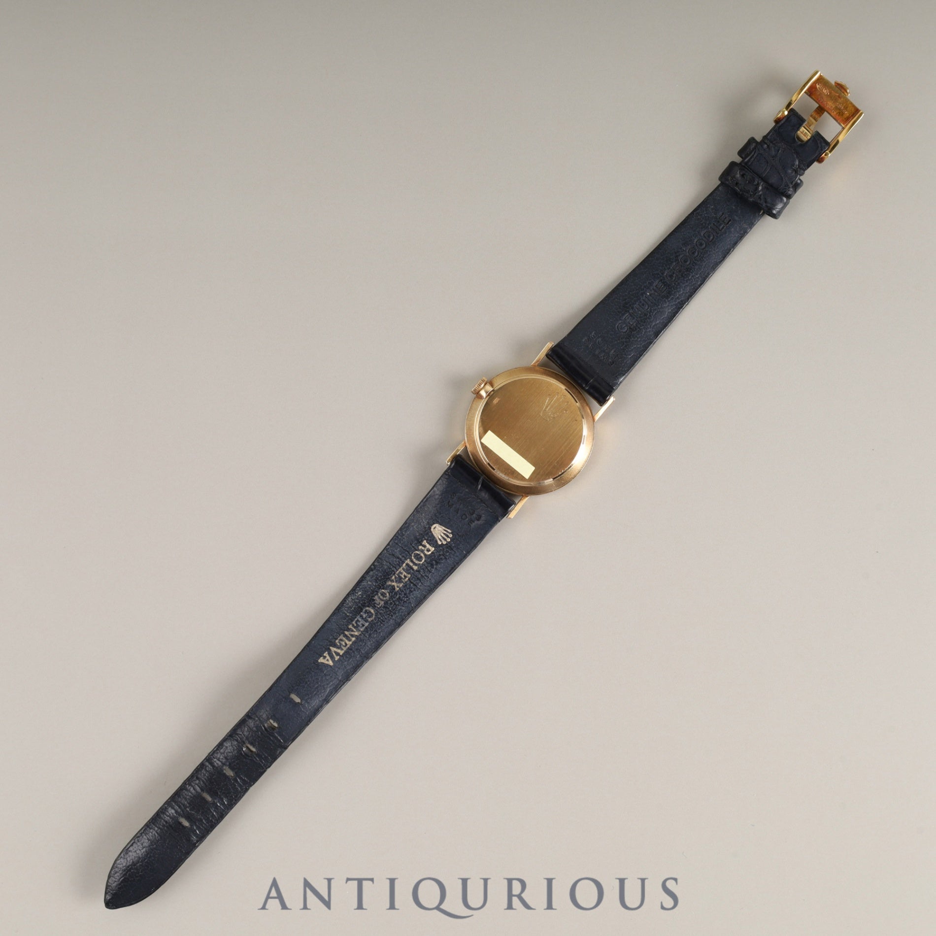 Rolex Cellini 3810 Manual winding Cal.1600 750 Genuine leather strap Genuine buckle (GP) White dial 1972 (36th series) Overhauled