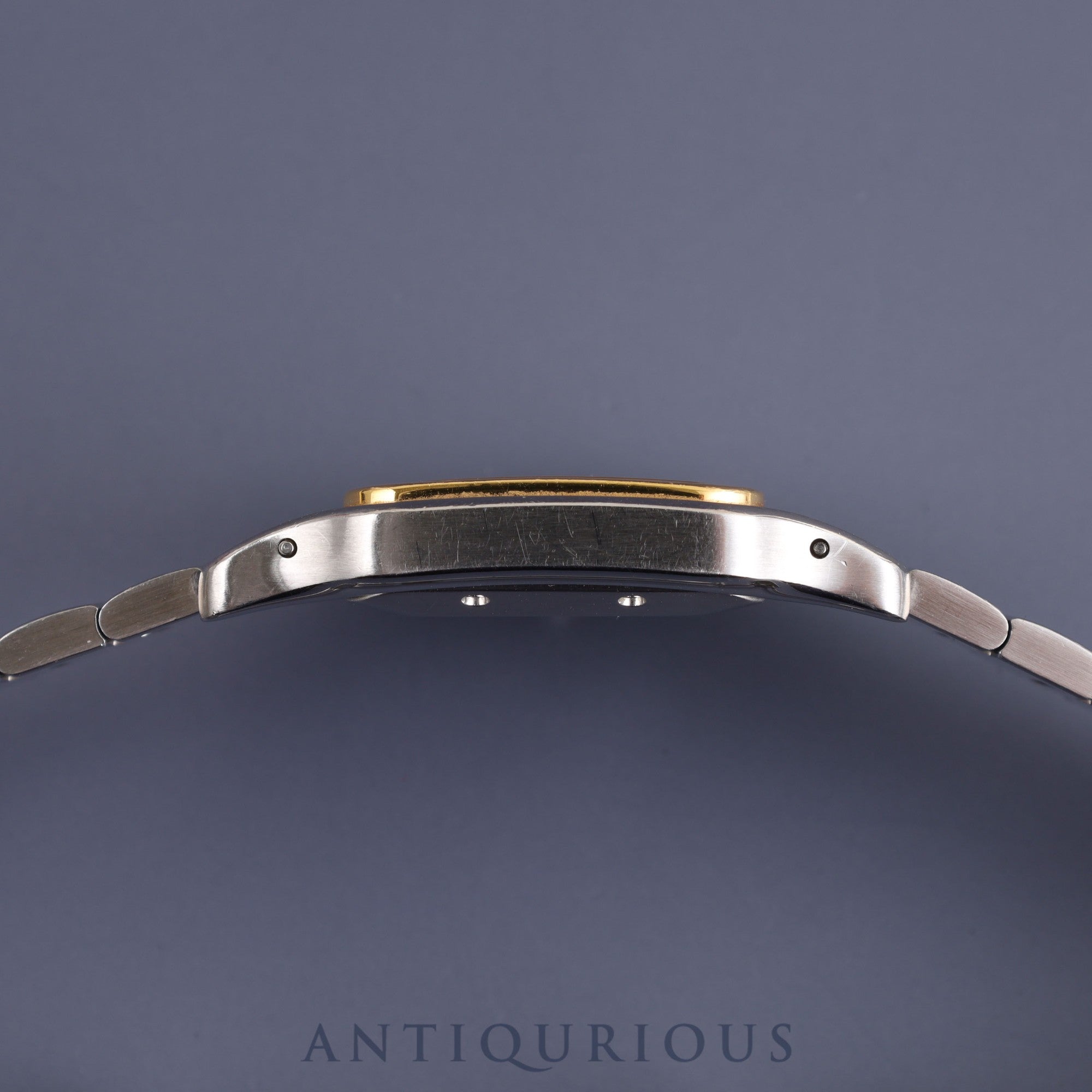 Cartier Santos Galbee LM W20058C4 / 2319 Automatic Cal.- SS / YG Guilloche Dial Overhauled