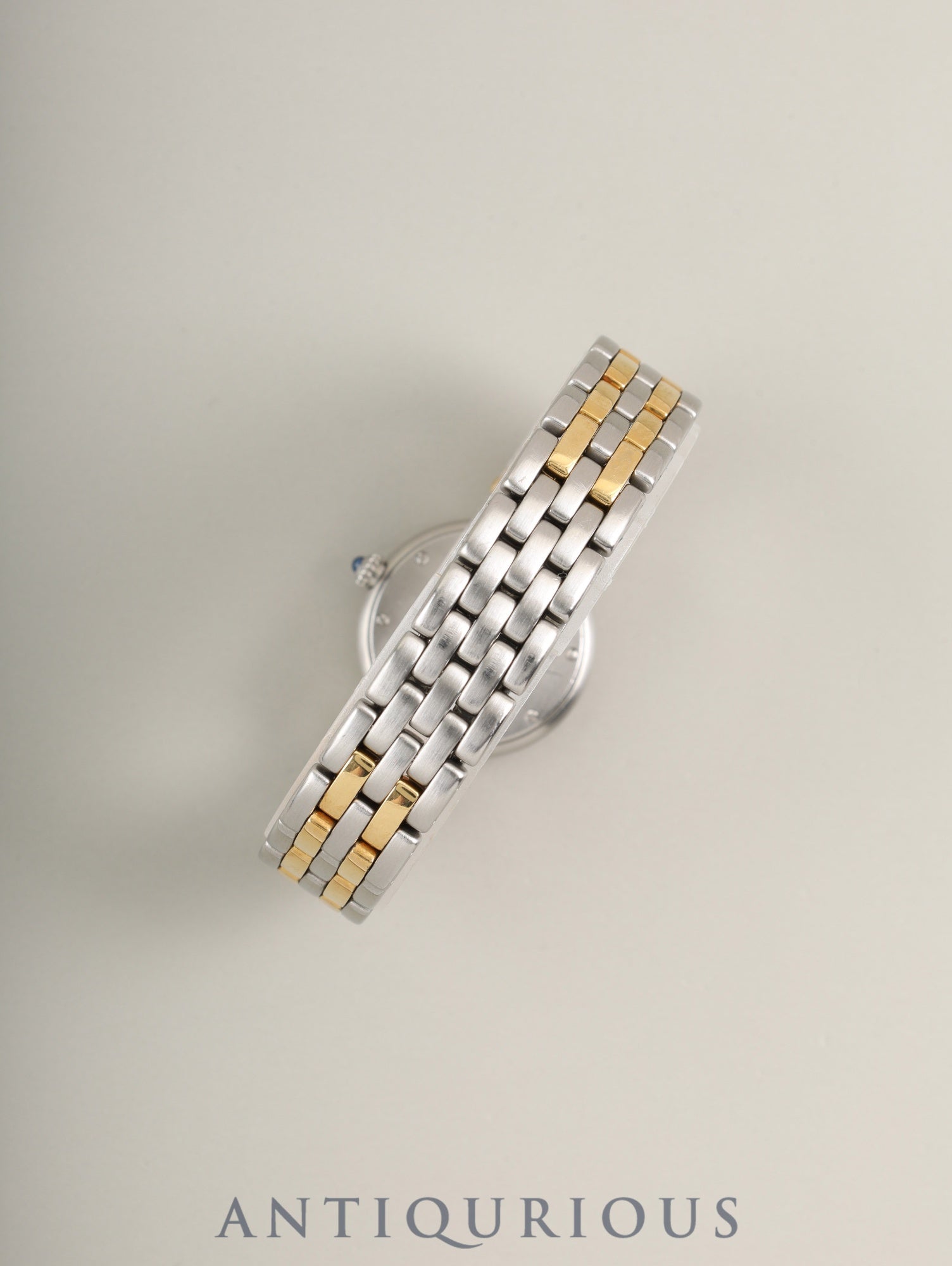 Cartier Panthère Vendôme SM 84084242 / 166920 Quartz Cal.157 SS/YG 2-row ivory Roman dial (SWISS表記) Box, warranty (blank), overhauled