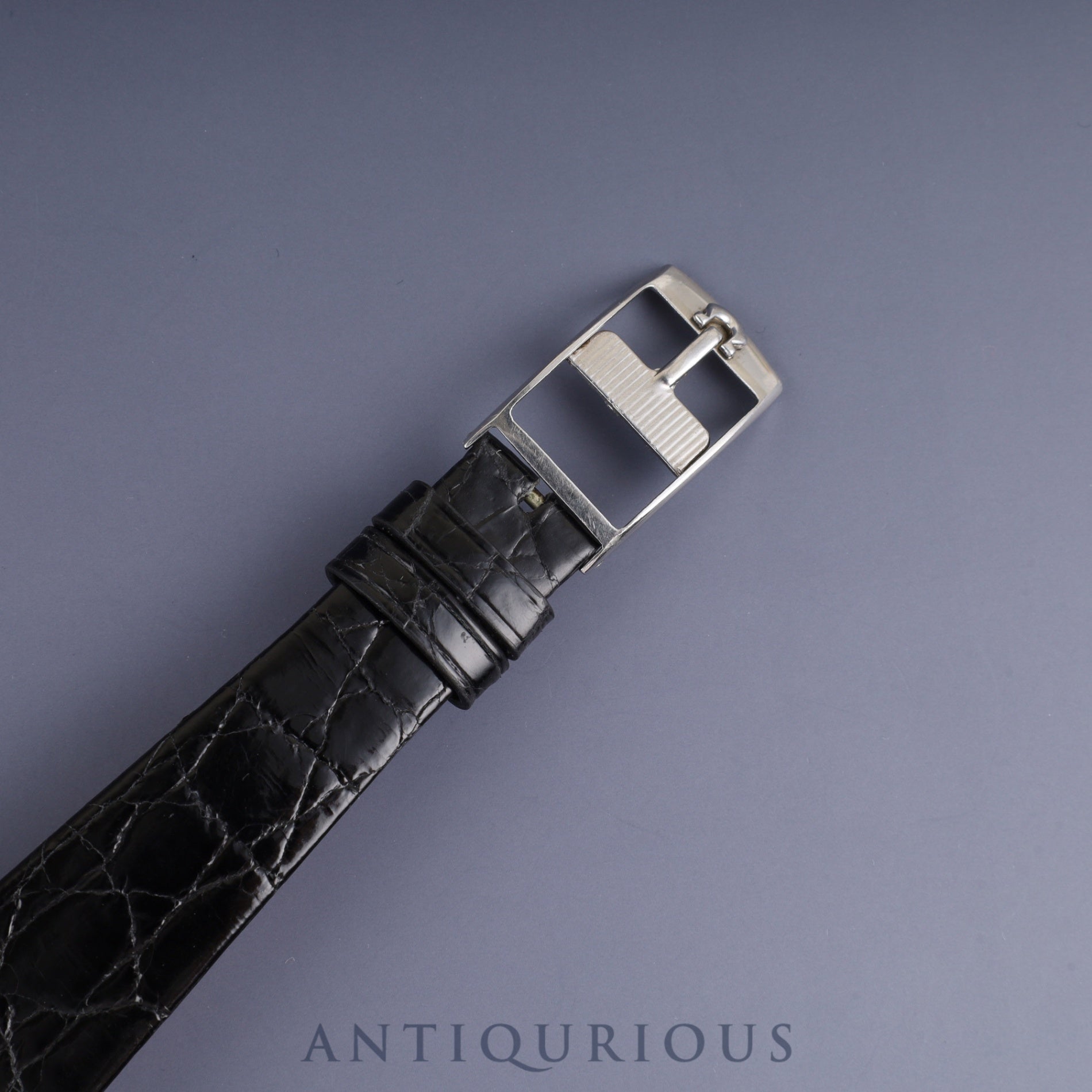 オメガ デ・ヴィル 5110383 手巻き Cal.620 SS 革 純正尾錠(SS) ネイビー文字盤 オーバーホール済み