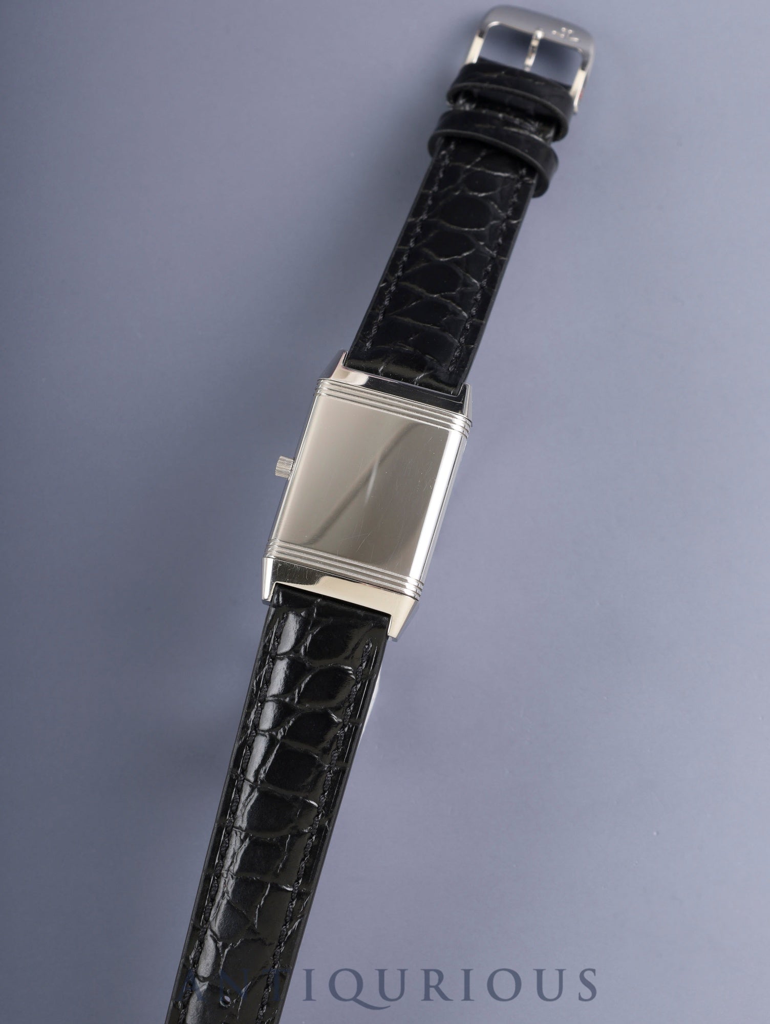 ジャガー・ルクルト レベルソ クラシック 250.8.86 手巻き Cal.846/1 SS 革 純正ピンバックル(SS)シルバーアラビア文字盤 オーバーホール済み