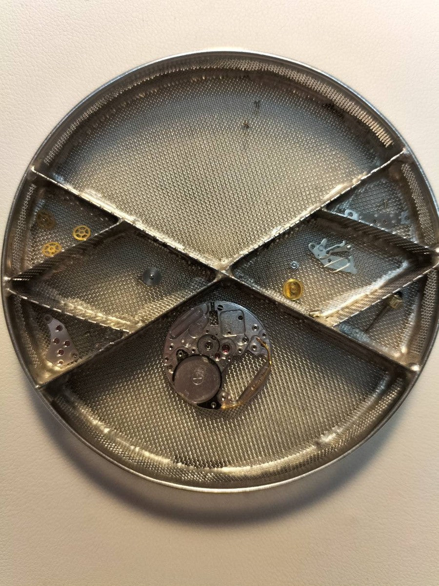 Cartier Must Tank LM 6 81006 Quartz Cal.81 SV925 Leather Genuine Buckle (GP) Silver Flying Roman Dial Overhauled