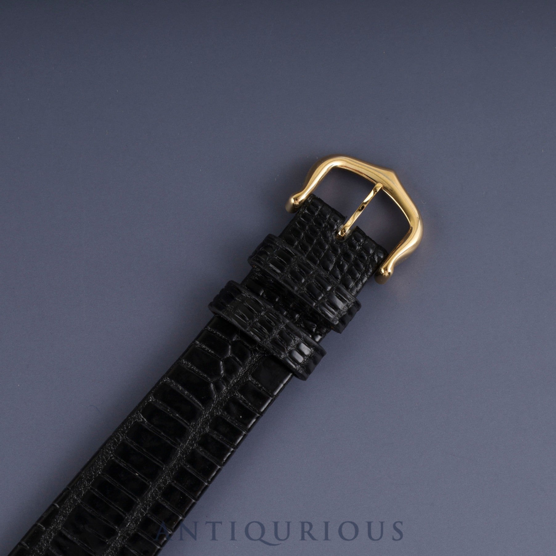 カルティエ マストタンク LM 6 81006 クォーツ Cal.81 925 革 純正尾錠(GP)アイボリーローマン文字盤 オーバーホール済み 新品仕上げ済み