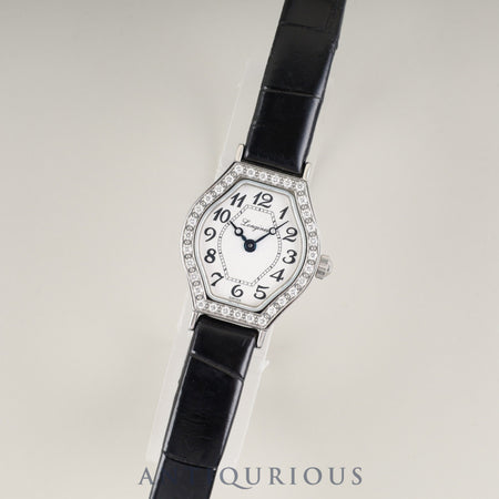 ロンジン ラ ヴィソント L5.184.0 クォーツ Cal. L963.2 SS 純正革ベルト 純正尾錠(SS)ホワイトアラビア文字盤 オーバーホール済み