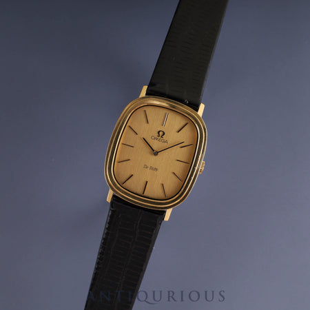 Omega De Ville 511.0472 Manual winding Cal.625 GP Leather Aftermarket buckle (GP) Champagne dial 1970s Overhauled