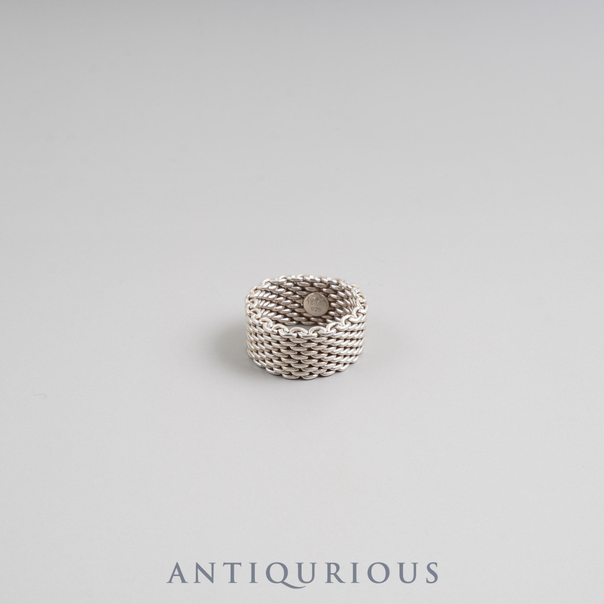 ティファニー リング サマセット スターリングシルバー 約11.5号 冊子 保存袋 箱