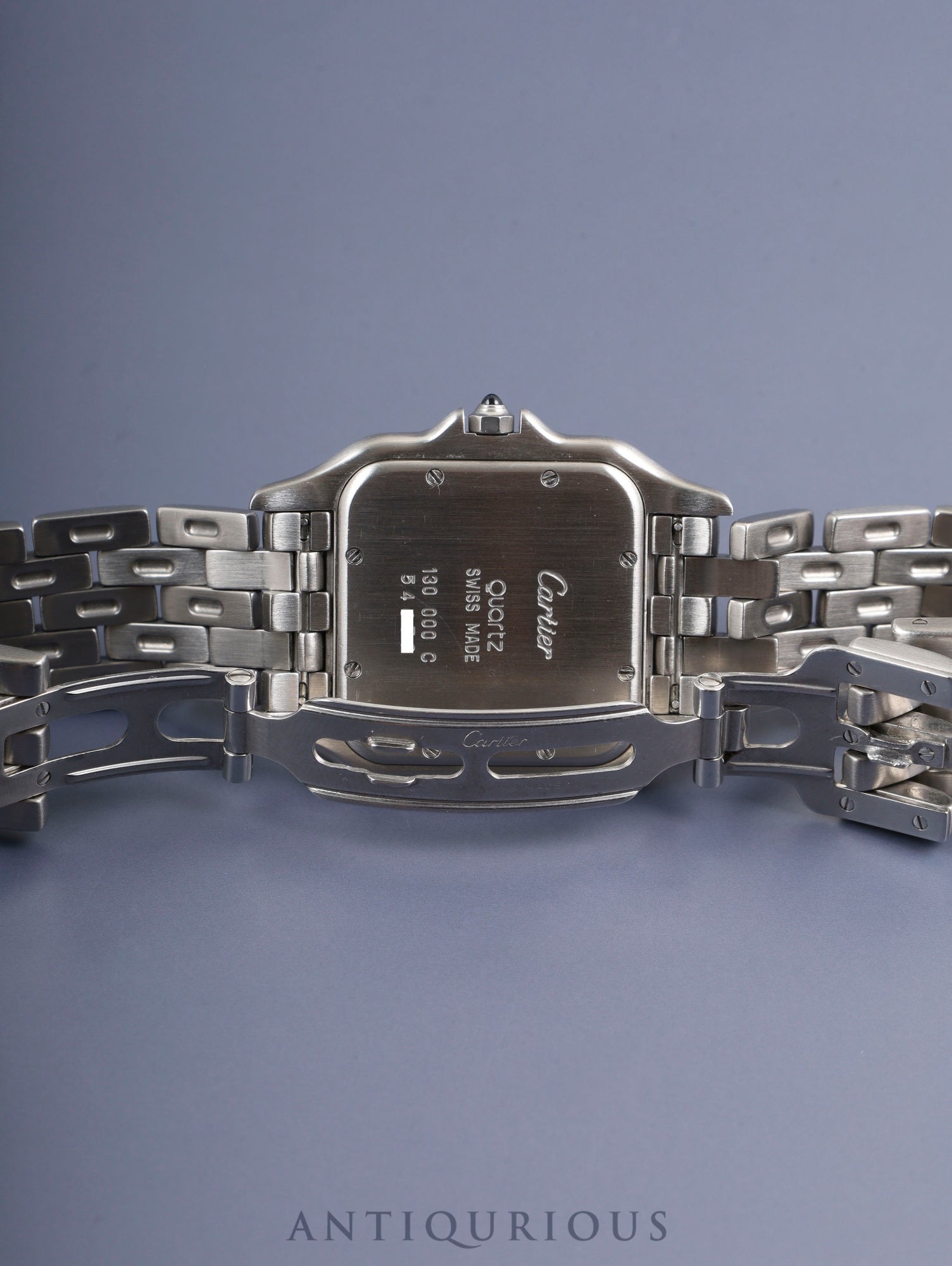 Cartier Panthère LM W25032F5 / 130 000 C Quartz Cal.87.04 Stainless Steel White Roman Dial Overhauled