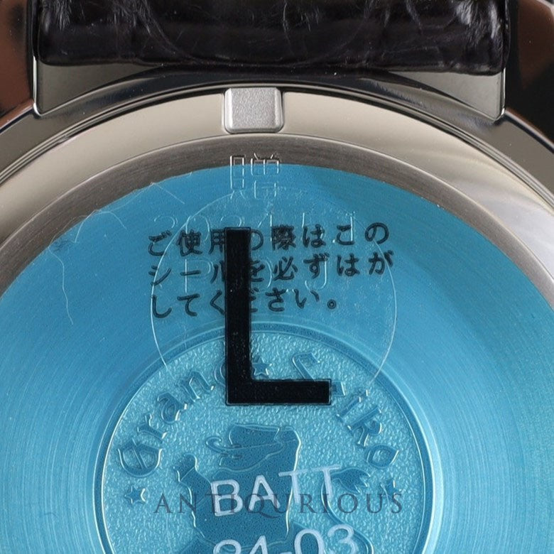 セイコー グランドセイコーヘリテージコレクション 9F62-0AB0/SBGX295 クォーツ シルバー文字盤 36.6mm 箱 ケース 未使用品