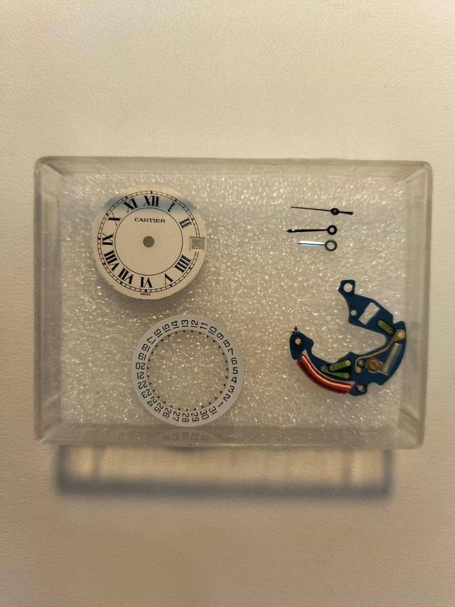 カルティエ サントス オクタゴン SM W2001683 / 187903 クォーツ Cal.87 SS/YG SS/YG アイボリーローマン文字盤 冊子 保証書 オーバーホール済み