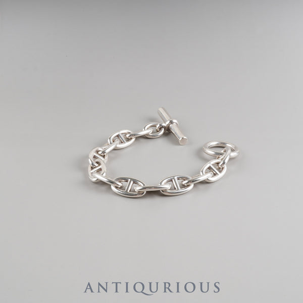 エルメス ブレスレット シェーヌダンクル TGM SV925 12コマ マルジェラ期