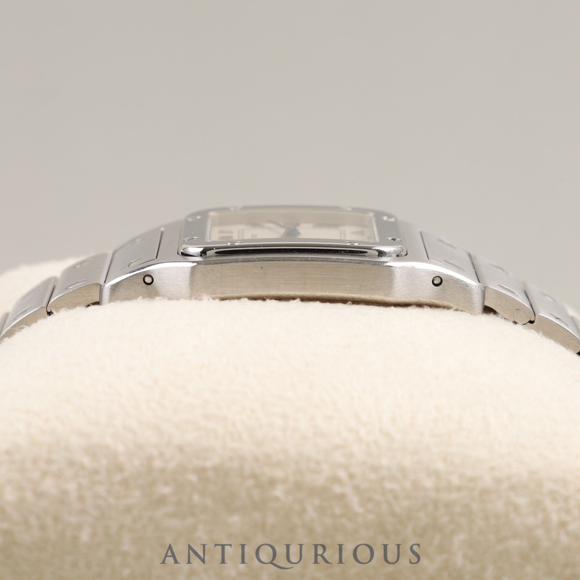 カルティエ サントス ガルベLM W20025D6  / 1564 クォーツ Cal.87  SS SS  アイボリー文字盤 オーバーホール済み