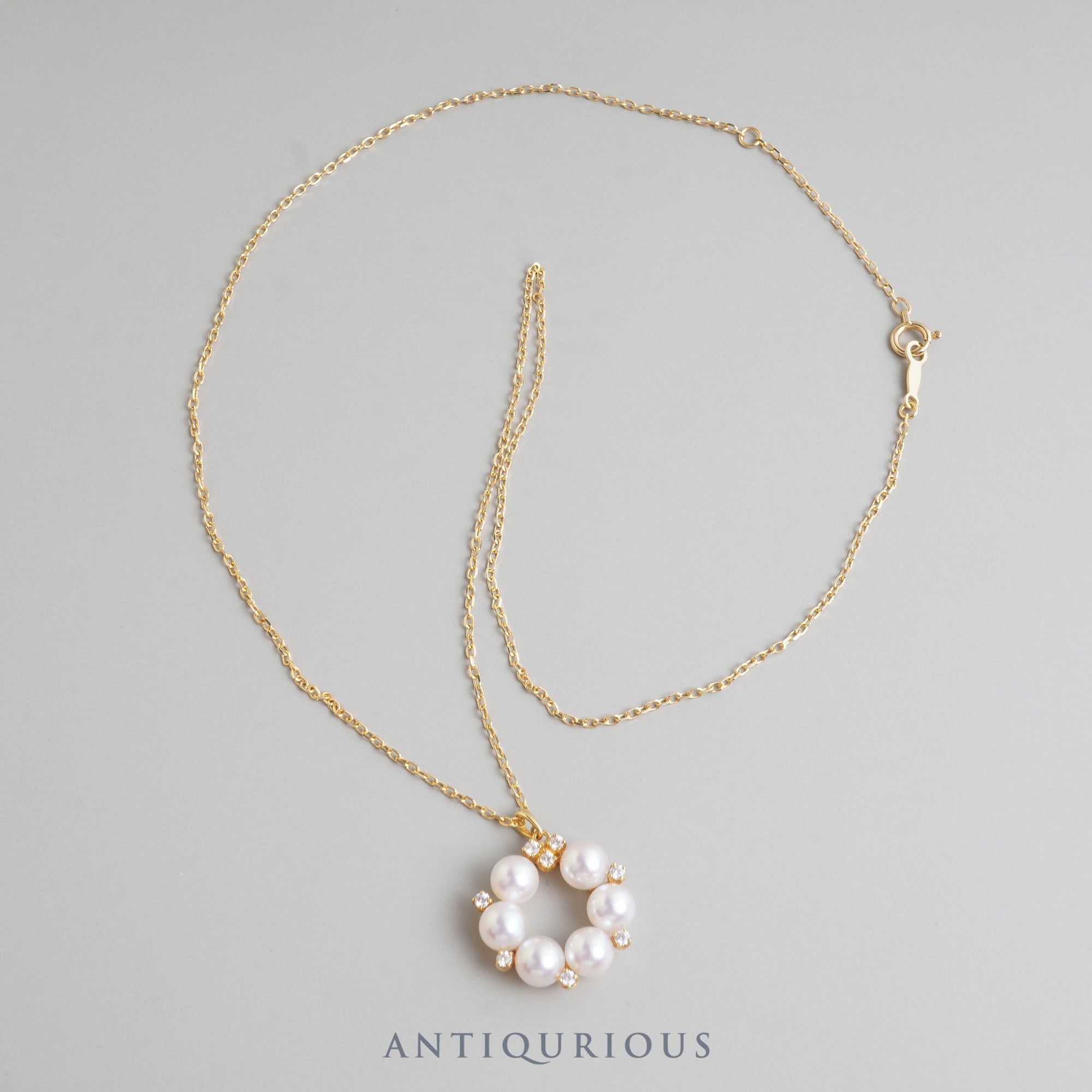 Mikimoto necklace pearl diamond current product