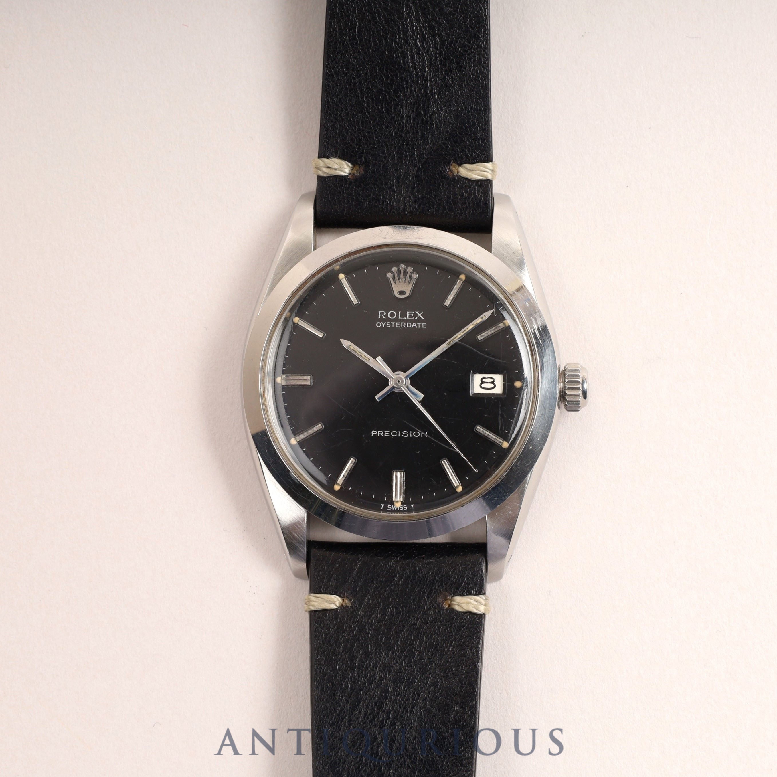 Rolex Oysterdate Precision 6694 Black Dial 1965