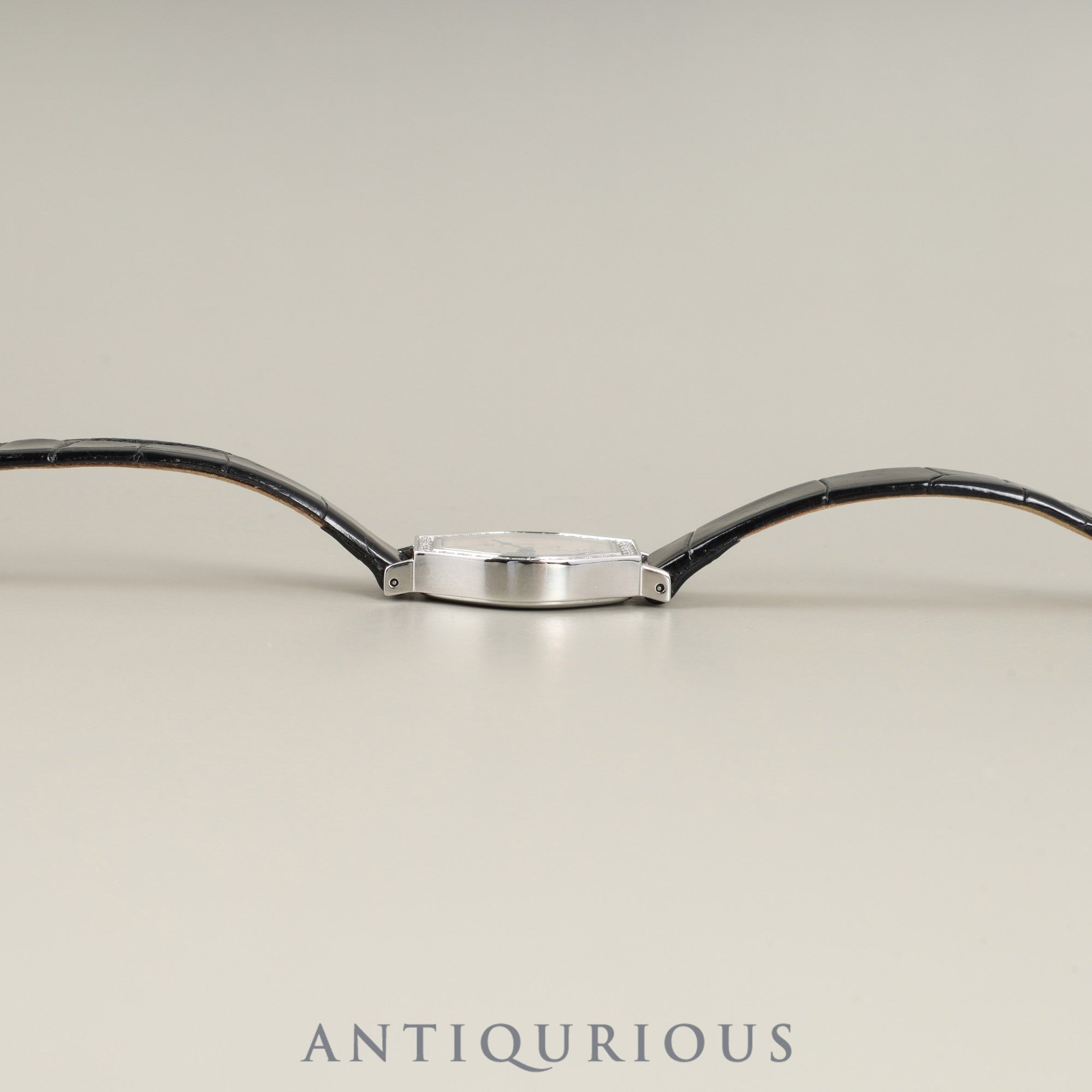 ロンジン ラ ヴィソント L5.184.0 クォーツ Cal. L963.2 SS 純正革ベルト 純正尾錠(SS)ホワイトアラビア文字盤 オーバーホール済み