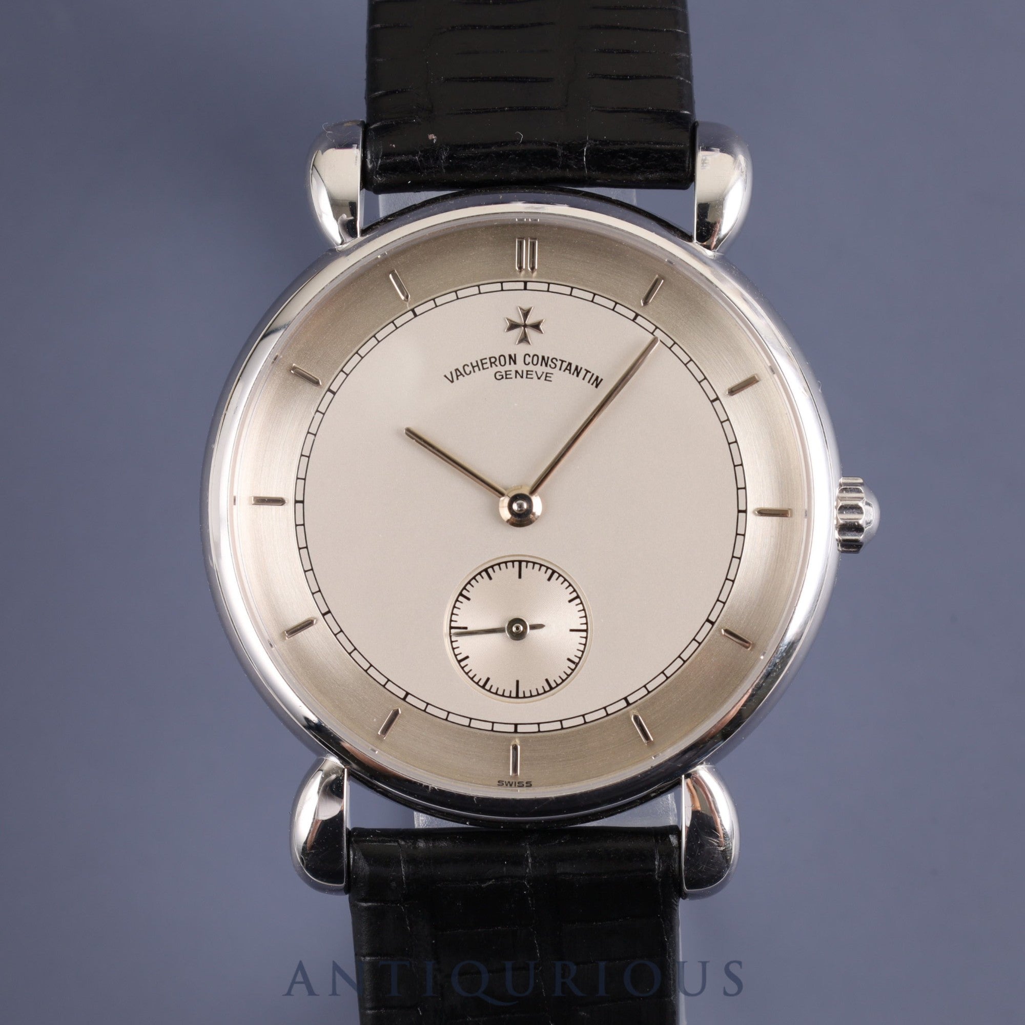 ヴァシュロン・コンスタンタン ヒストリカル RENAISSANCE 92084 手巻き Cal.1014/1 750 革 純正尾錠(750)シルバー文字盤 純正替えベルト オーバーホール済み