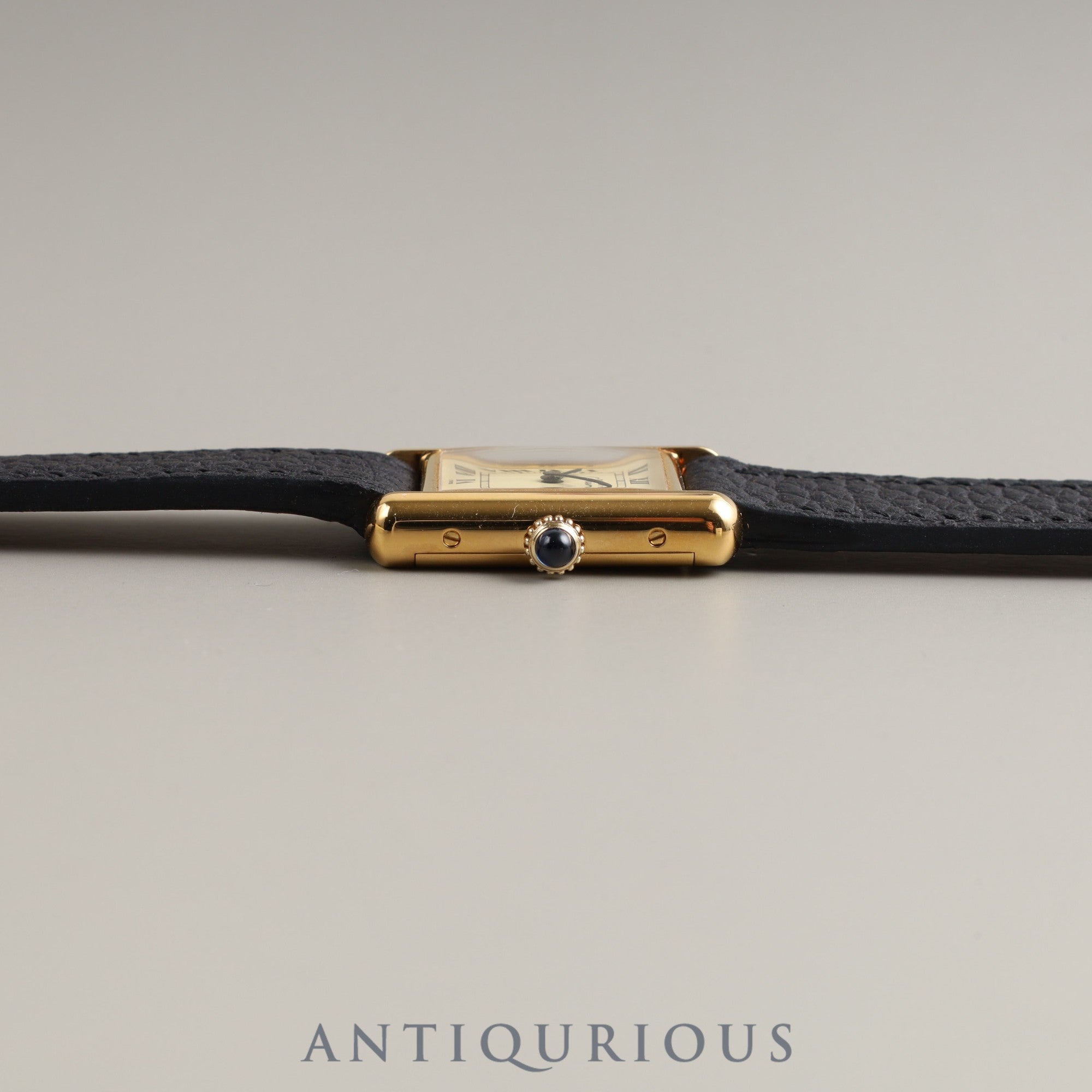 カルティエ マストタンクSM 手巻き アイボリー SWISS文字盤 新品仕上げ済み