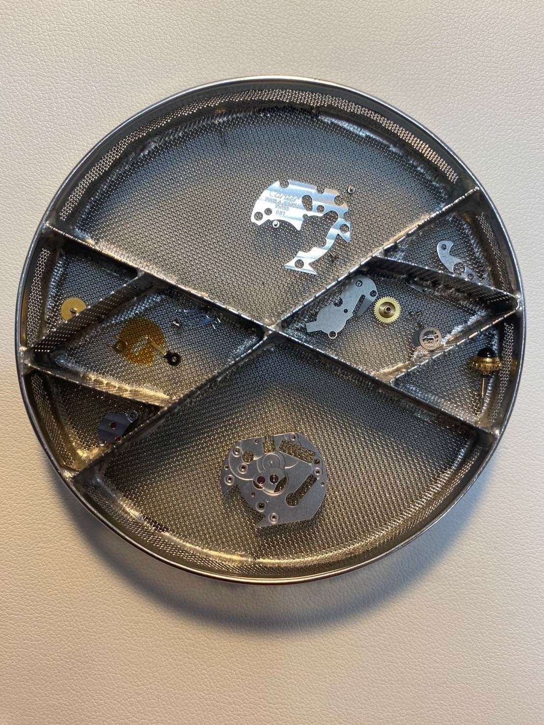 カルティエ マストタンク SM 5057001 クォーツ Cal.057 SV925 革 純正尾錠(GP)アイボリーローマン文字盤オーバーホール済み 新品仕上げ済み