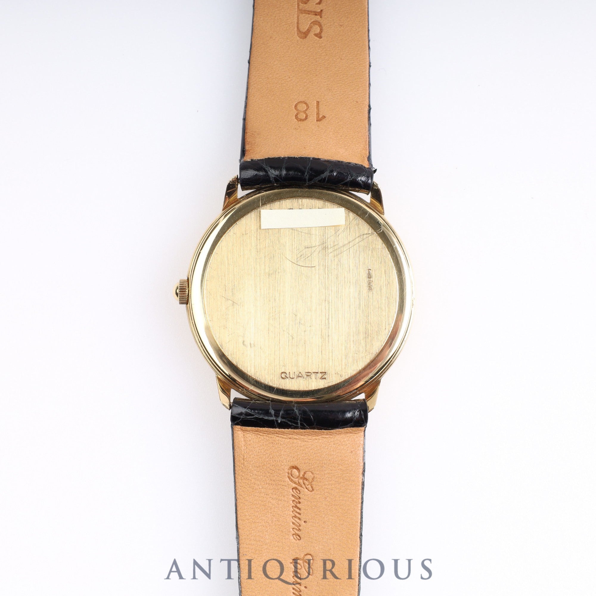 Audemars Piguet Round YG CASE Quartz Cal.2612 Ivory Dial 31.0mm