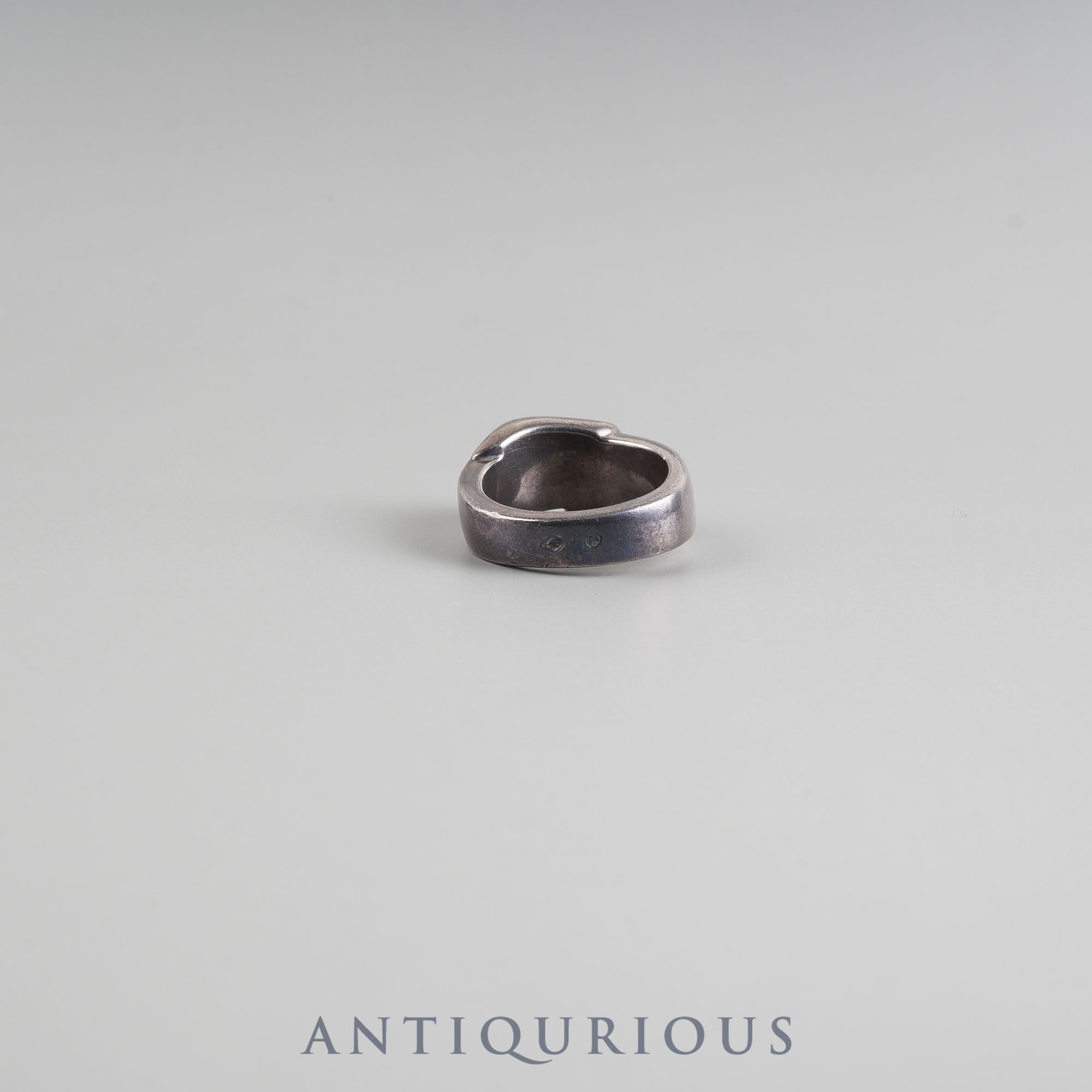 Hermes ring vintage SV925 size 10.5 ribbon motif