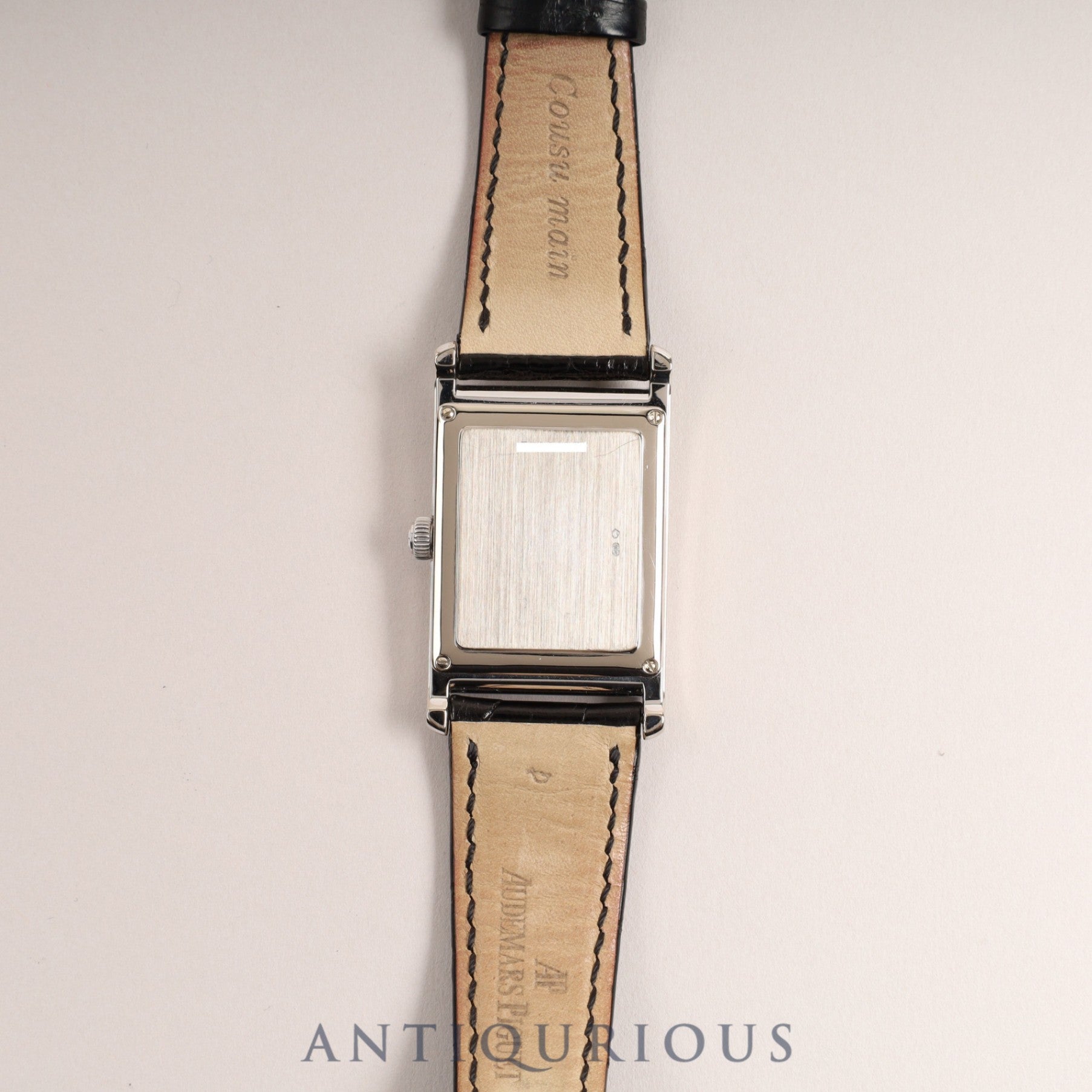 Audemars Piguet Edward Piguet 15015BC.OO.D001CR.01 Automatic Cal.2140 750 Leather Black Arabic Dial 1994-2000