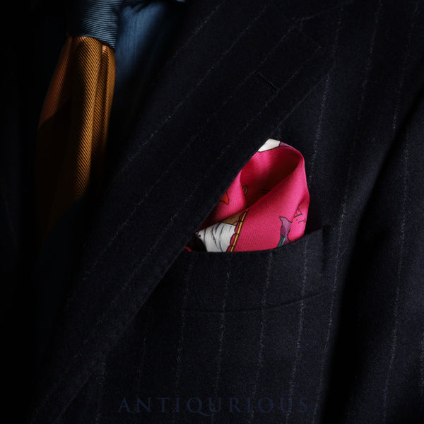 エルメス スカーフ カレ45 PAVOIS 船旗