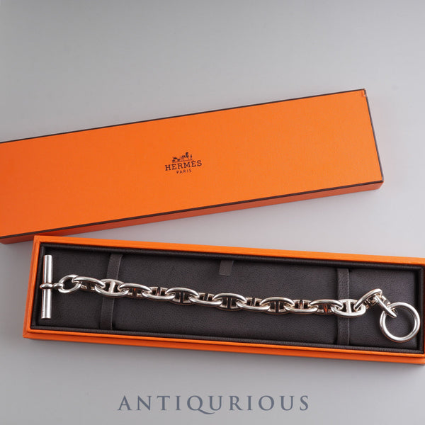 エルメス ブレスレット シェーヌダンクル GM 14コマ SV925 箱