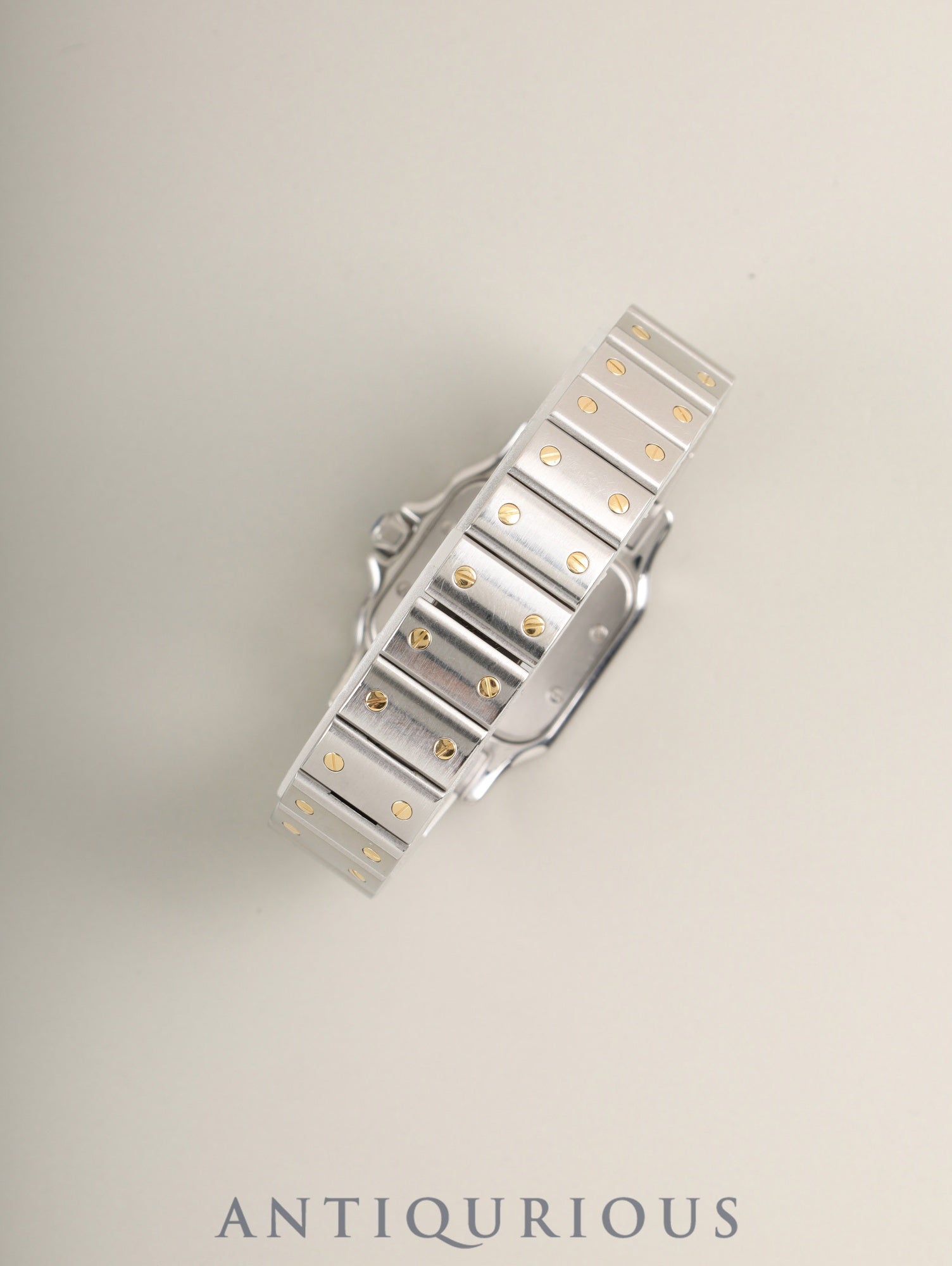 Cartier Santos Galbee SM W20012C4 / 1567 Quartz Cal.157 SS/YG SS/YG White Roman Dial (SWISS MADE) Warranty (2001) Overhauled