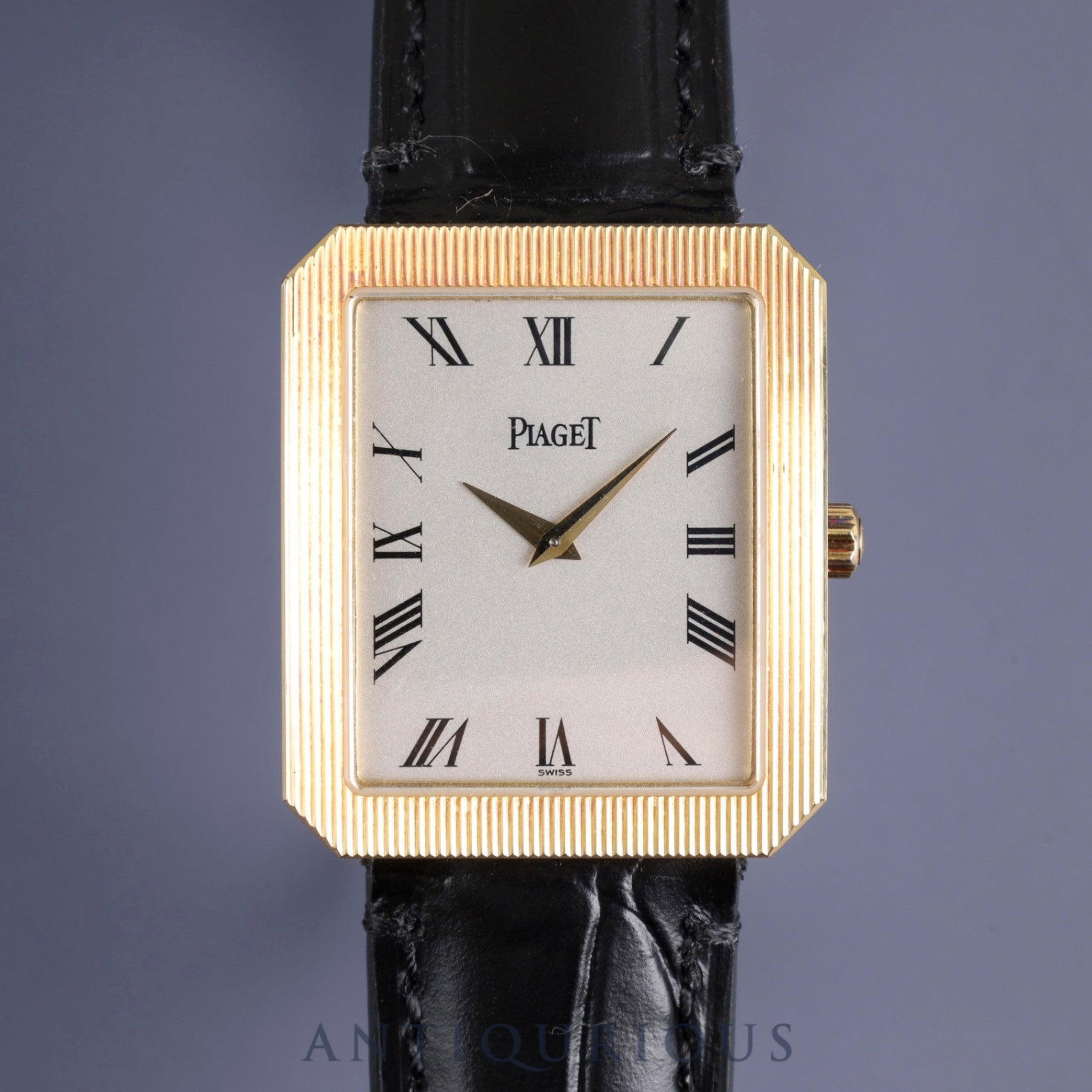 Piaget Protocol 90154 Manual winding Cal.9P2 YG Leather Genuine buckle (YG) Silver dial Warranty card (personal name included, 1994) Genuine replacement belt Overhauled