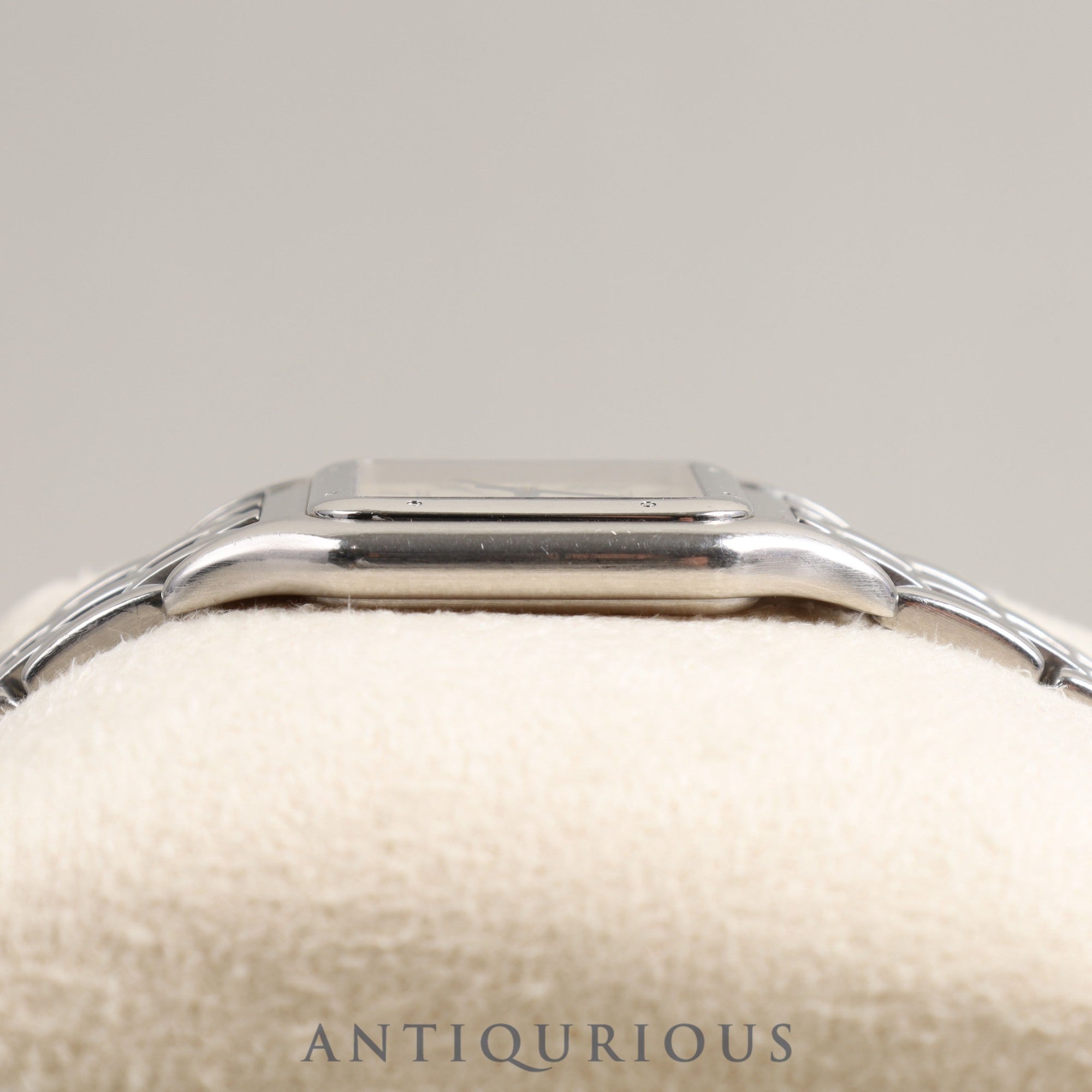 カルティエ パンテール LM W25032P5 / 1300 クォーツ Cal.87 SS SS アイボリー文字盤 箱 冊子 オーバーホール済み