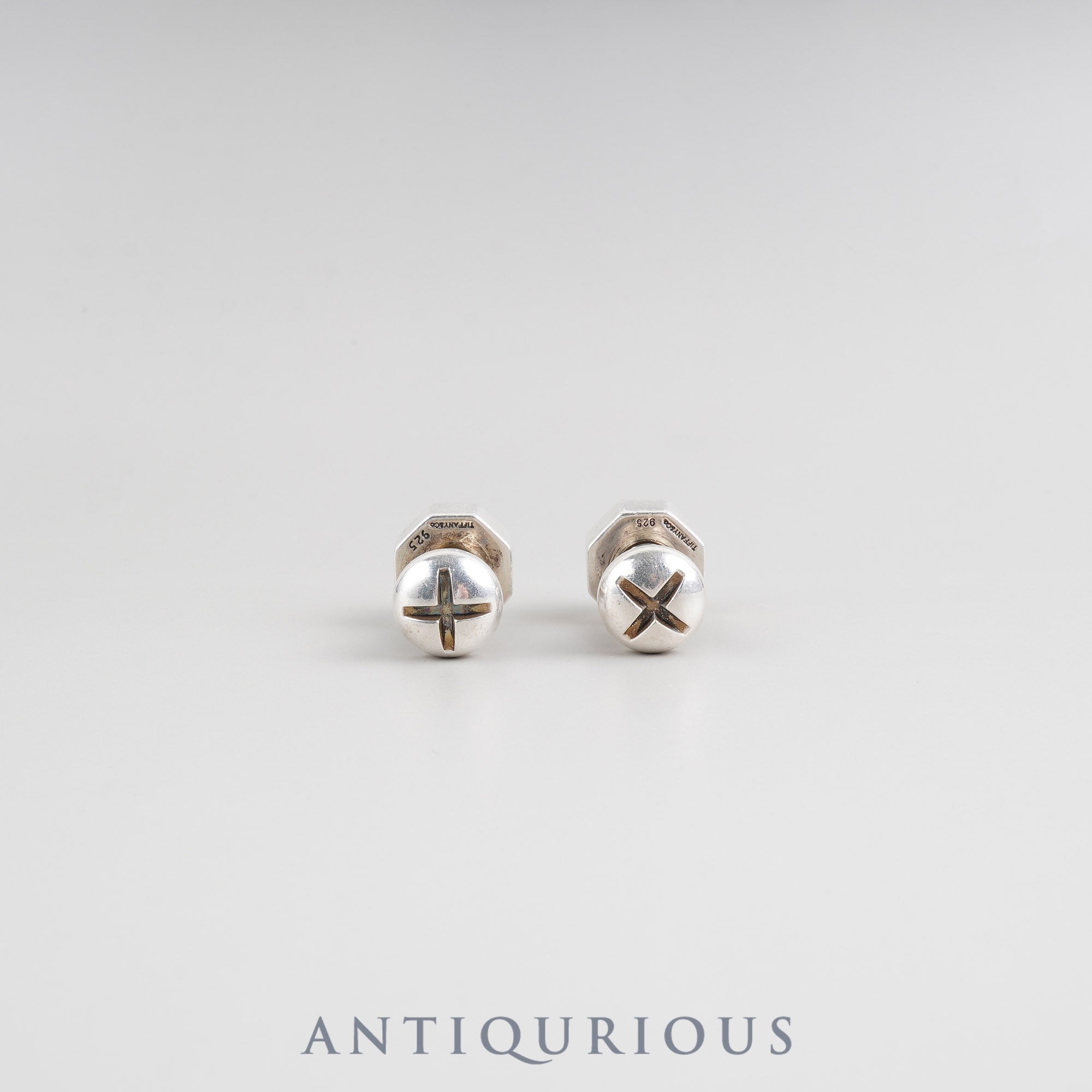 ティファニー カフリンクス ボルト&ナット スターリングシルバー