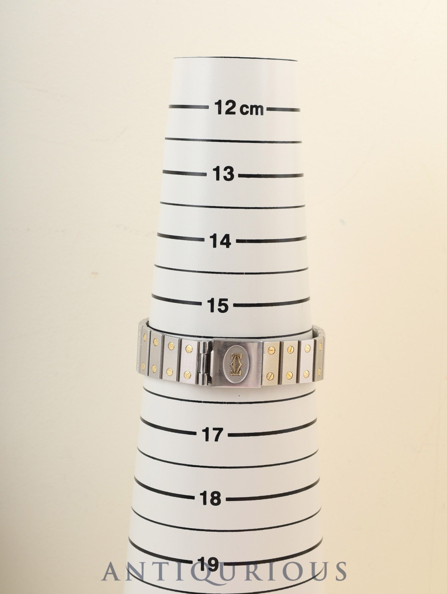 Cartier Santos Carrée LM 2961 Automatic Cal.2671 SS/YG SS/YG Ghost Gray Dial (SWISS marking) Overhauled
