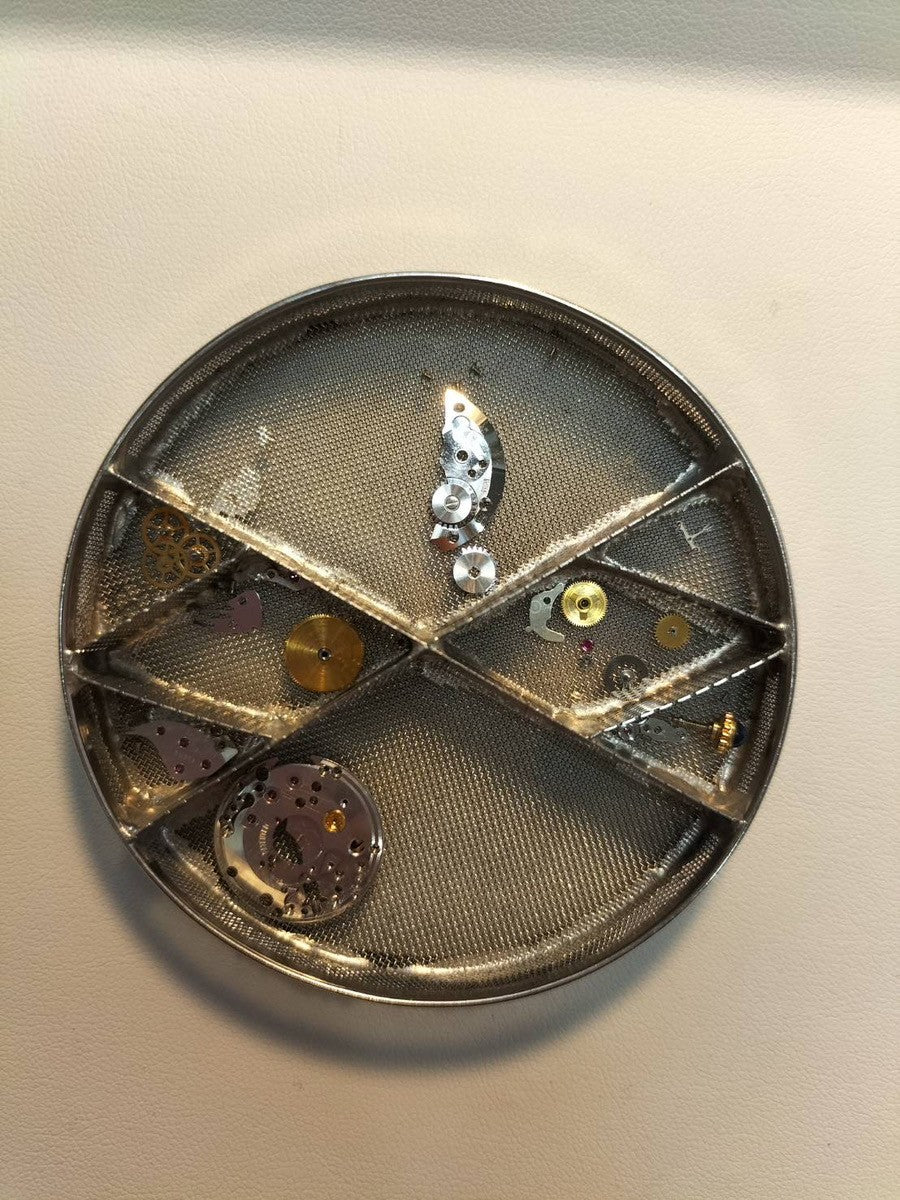 カルティエ マストタンク LM 手巻き Cal.78-1 SV925 革 純正尾錠(GP) ガーネットダイアル ボルドー文字盤オーバーホール済み