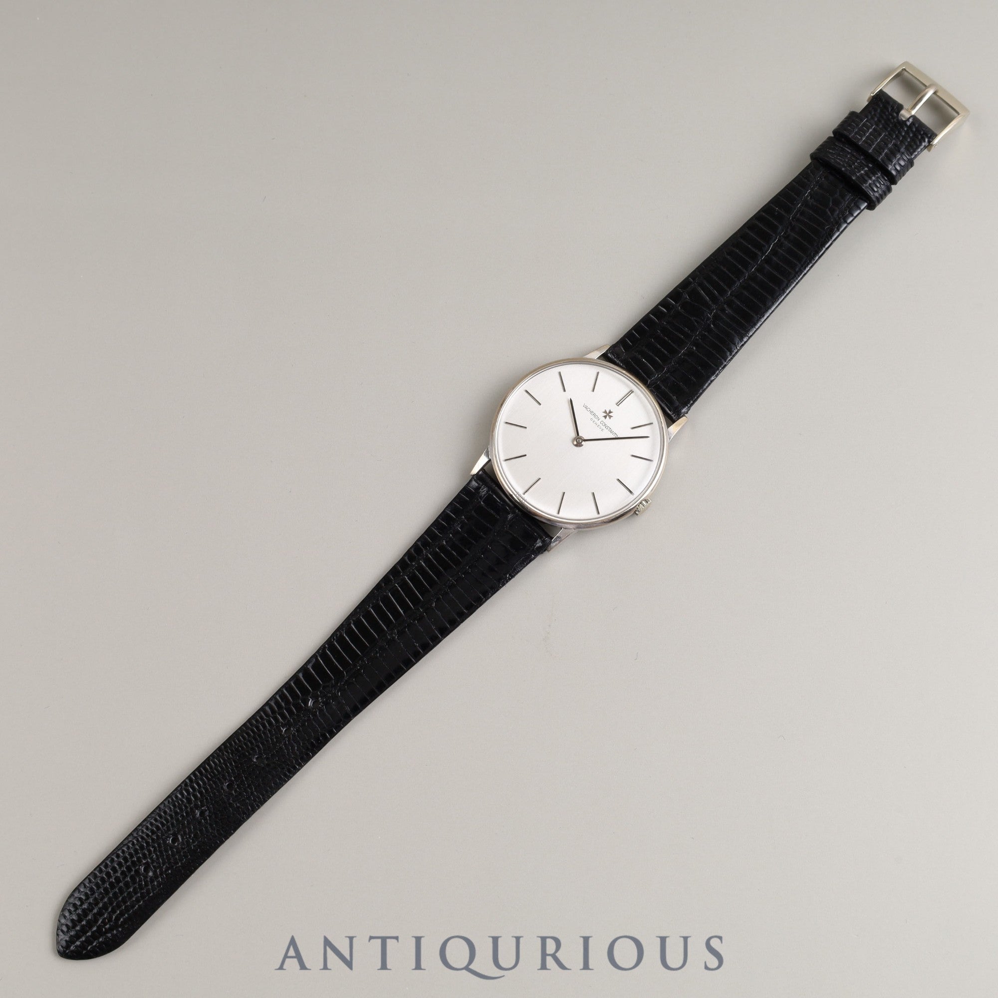 ヴァシュロン・コンスタンタン パトリモニー 2013 手巻き Cal.K1014 750 革 純正尾錠(750)シルバー文字盤 33.0mm オーバーホール済み