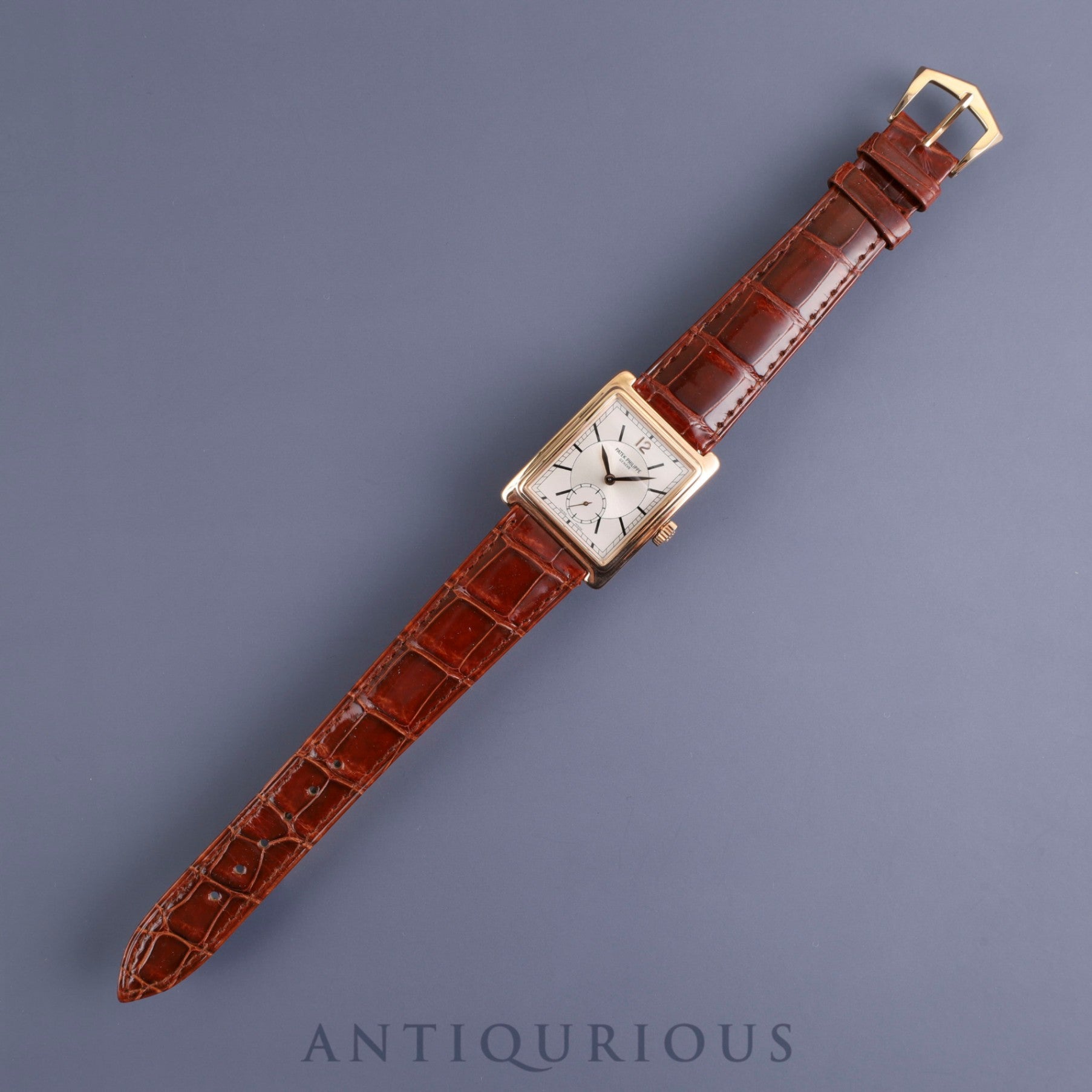 Patek Philippe Gondolo 5010R-001 Manual winding Cal.215 750 Genuine leather strap Genuine buckle (750) Silver dial Box Storage bag Overhauled