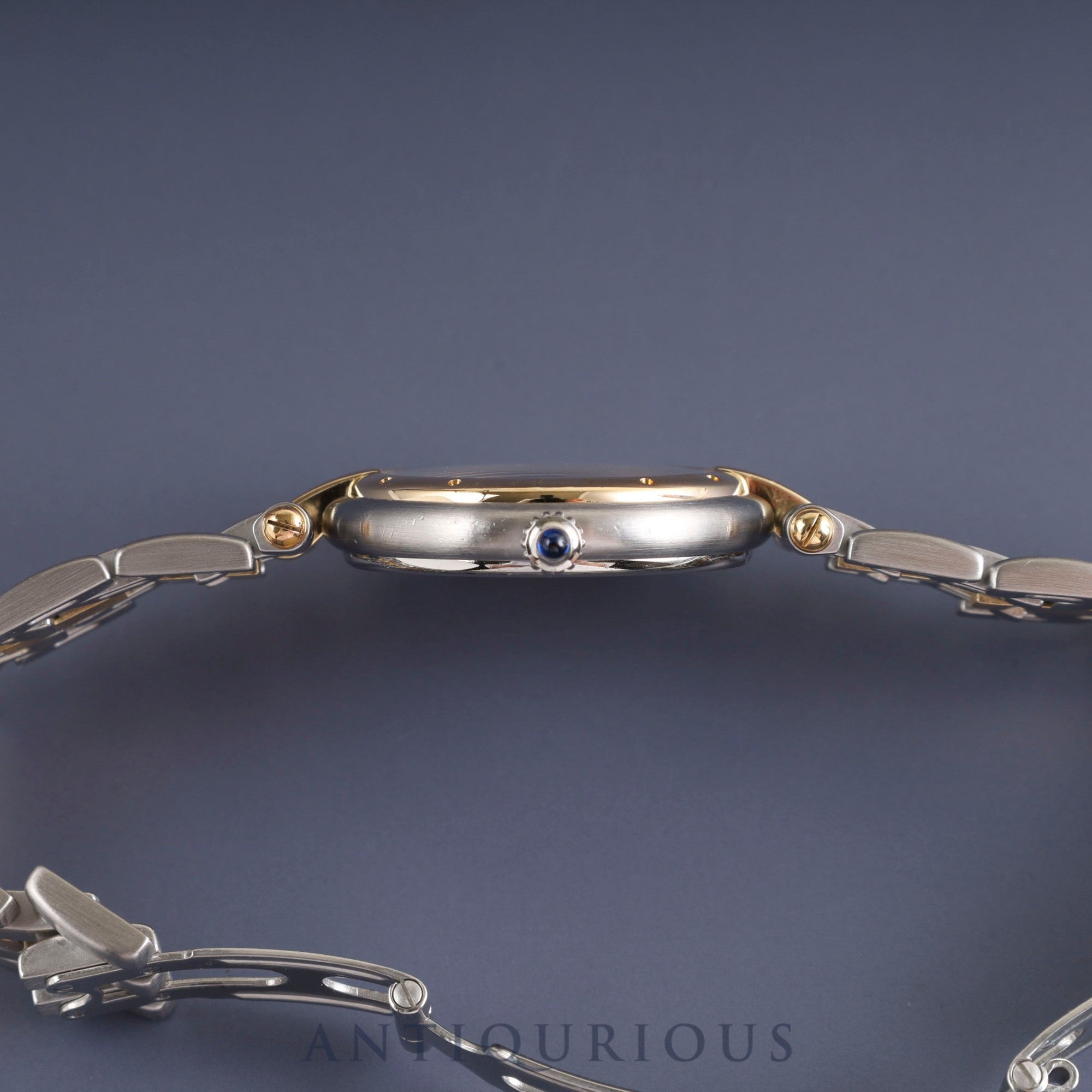 Cartier Panthere Vendome LM 183964 Quartz SS/YG 1 Row White Roman Dial Completely serviced at Cartier boutique