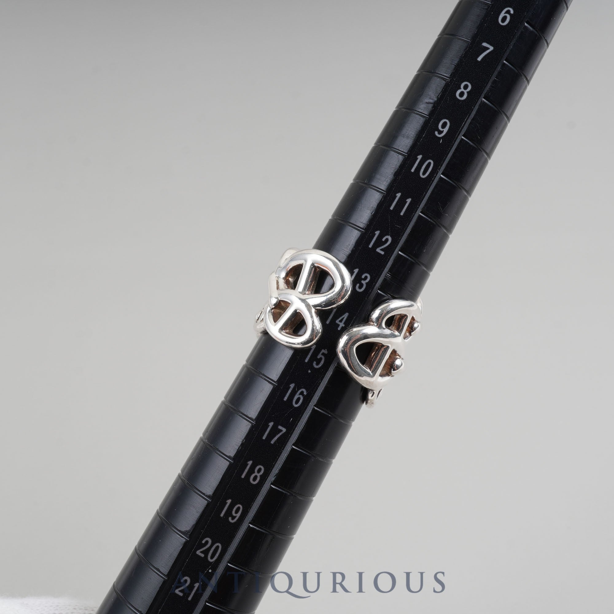 Hermes Ring Chaine d'Ancre Anchaine GM #54 Size 14 SV925 Box